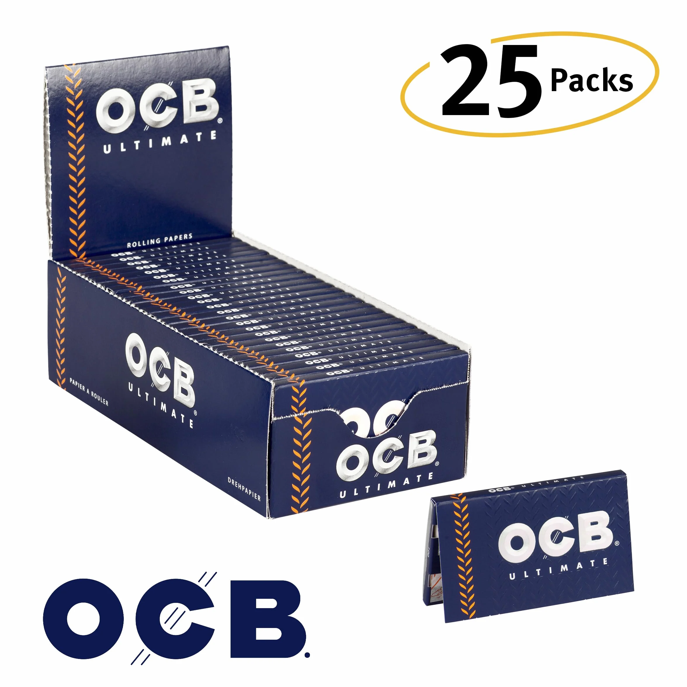 OCB Papierosy, niebieski