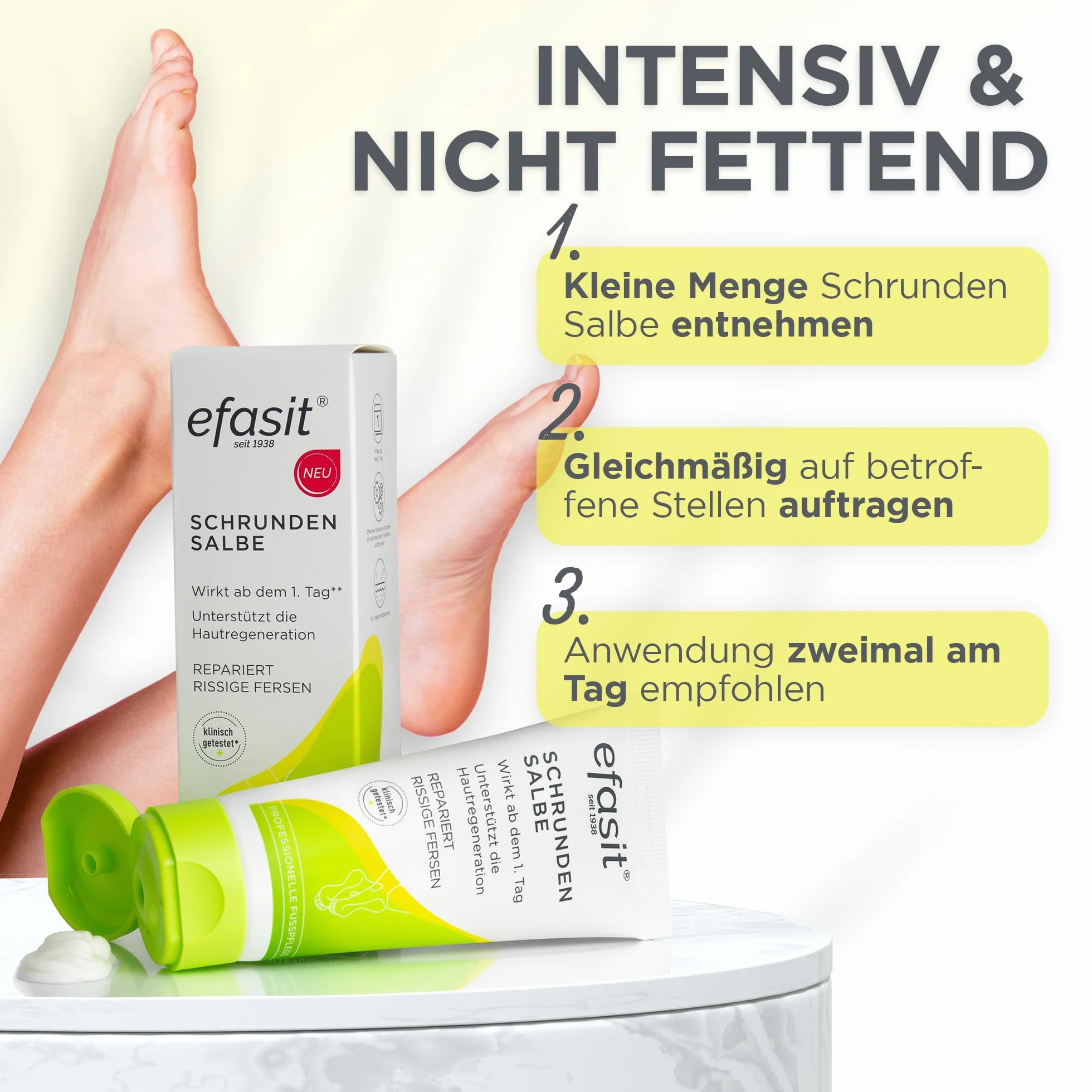 efasit Maść do stóp na popękane pięty 60 ml