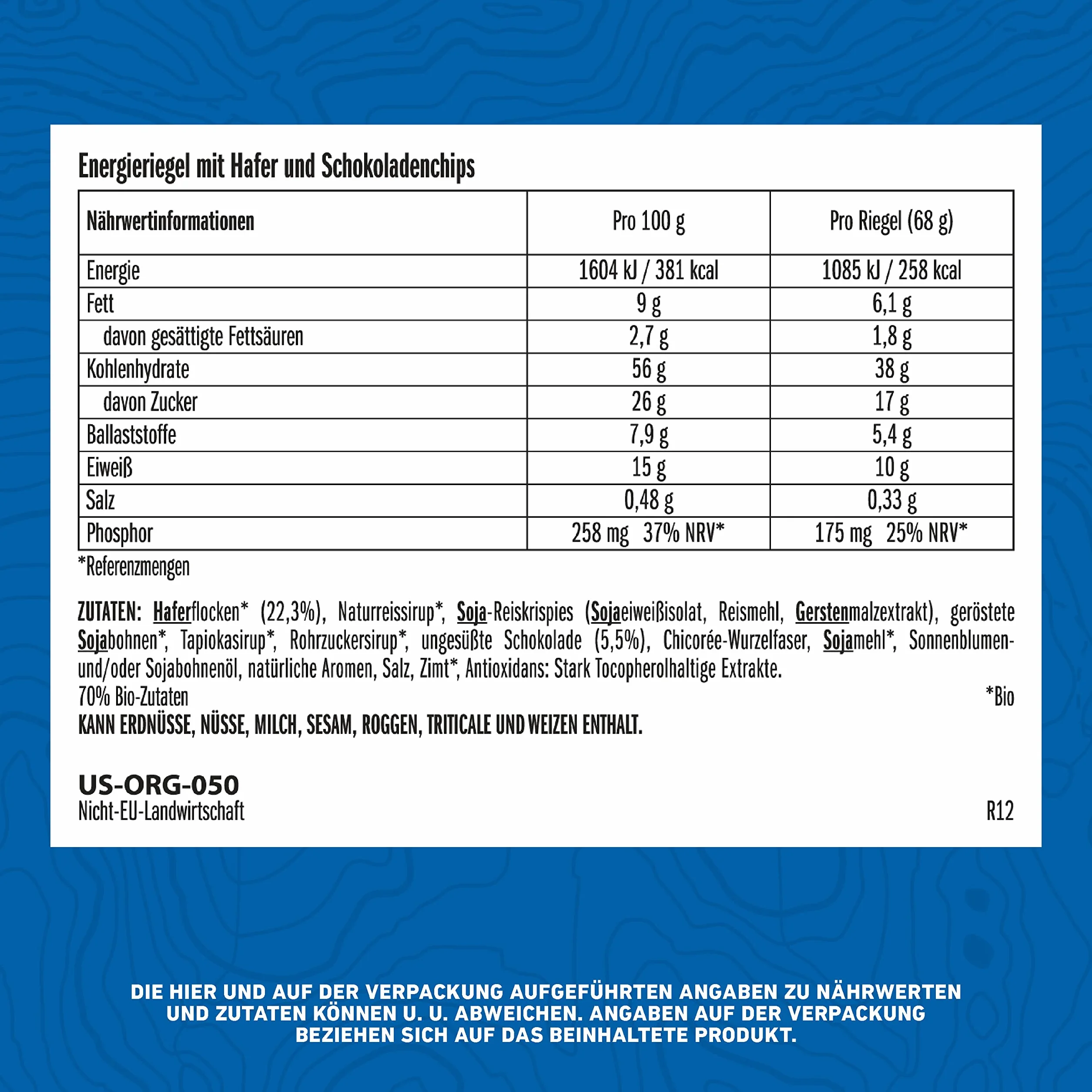 CLIF BAR Baton Proteinowy 12 x 68 g Roślinny Sport Wytrzymałościowy