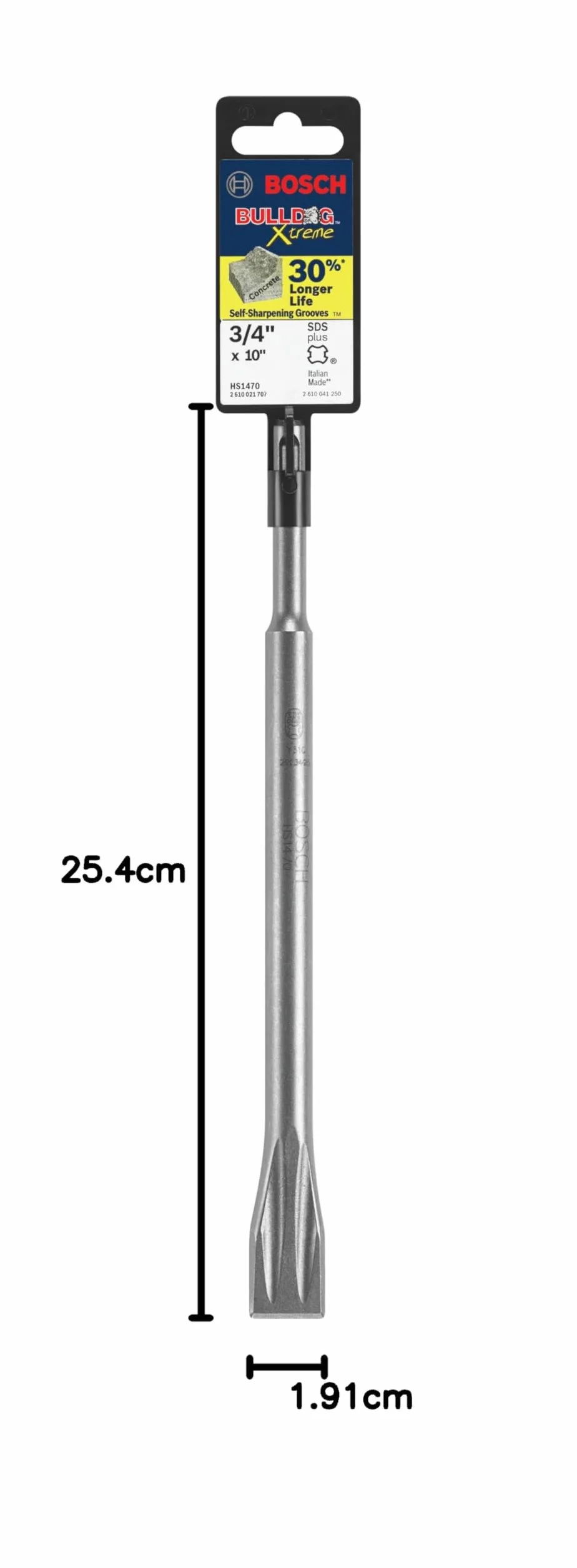 Bosch Professional HS1470 SDS Plus Viper dłuto o długiej żywotności