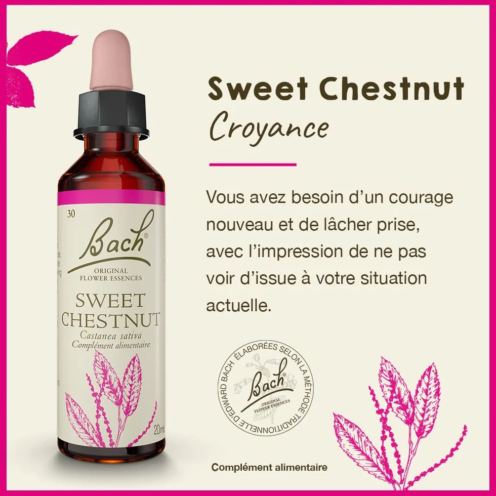 Fleurs de Bach Original N°30 Sweet Chestnut 20 ml