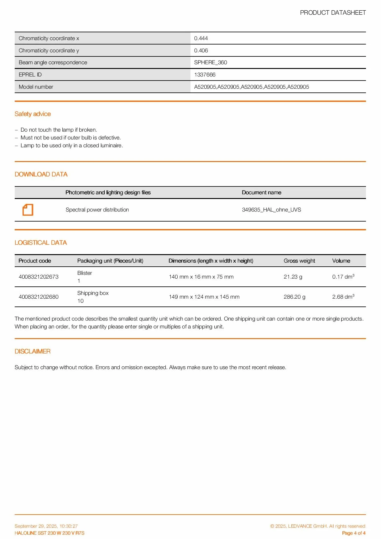 Osram Haloline 64690 zestaw 5 żarówek halogenowych 80 W 230 V R7s długość 74,9 mm | wcześniej 100 W | 1385 lumenów | 2950 K ciepła biel
