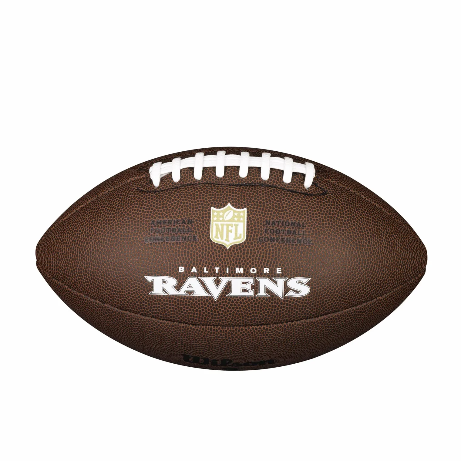 Wilson Sporting Goods Unisex Wilson American Football NFL TEAM LOGO oficjalny rozmiar mieszanej skóry, brązowy, oficjalny Wielka Brytania