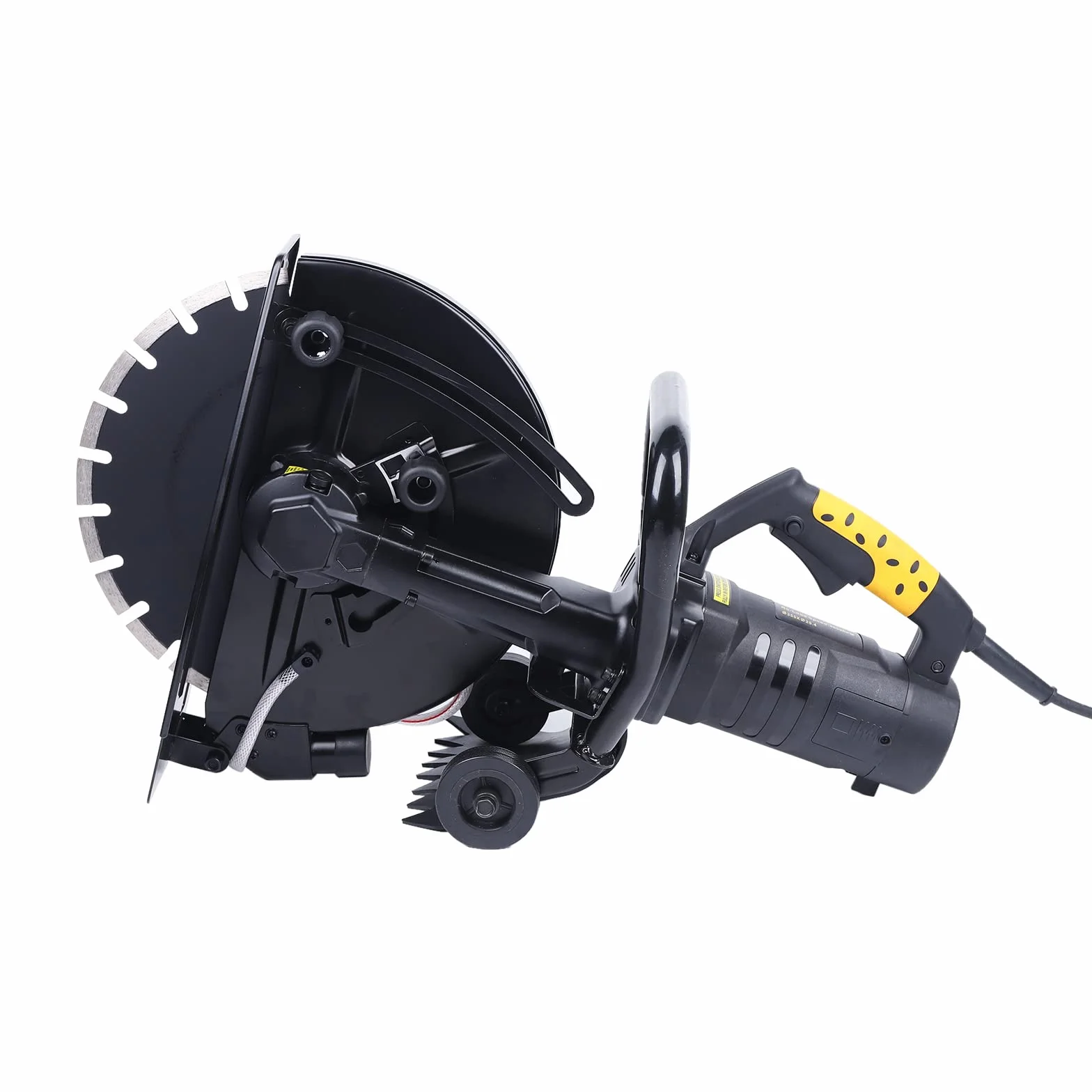 Ręczna piła tarczowa, 3200W 355mm Piła do betonu, 4800rpm Piła do drewna, szlifierka do betonu 4m długość kabla, maszyna do cięcia płytek 10 cm Głębokość rowka