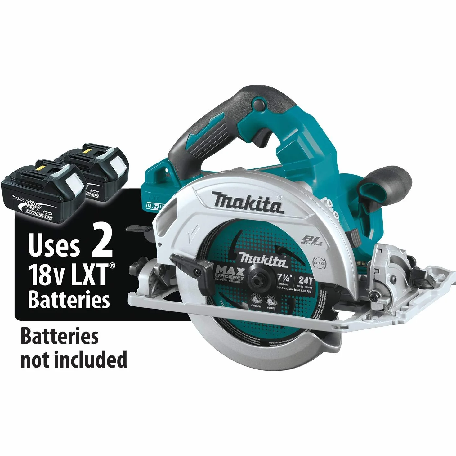 Makita DHS782Z Piła Tarczowa Bl 18 Vx2 LXT 190 mm, Wielokolorowa