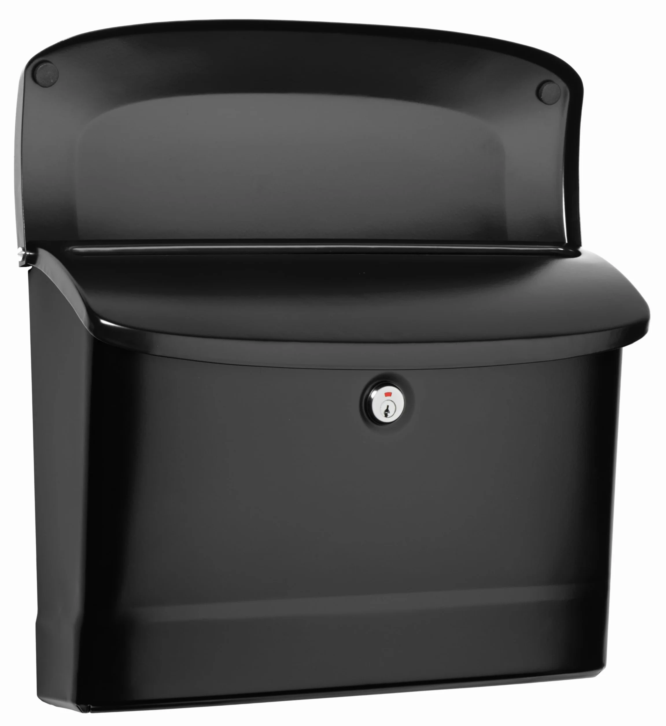 ARCHITECTURAL MAILBOXES 2572B-10 Princeton zamykana ścienna skrzynka pocztowa, czarna, M