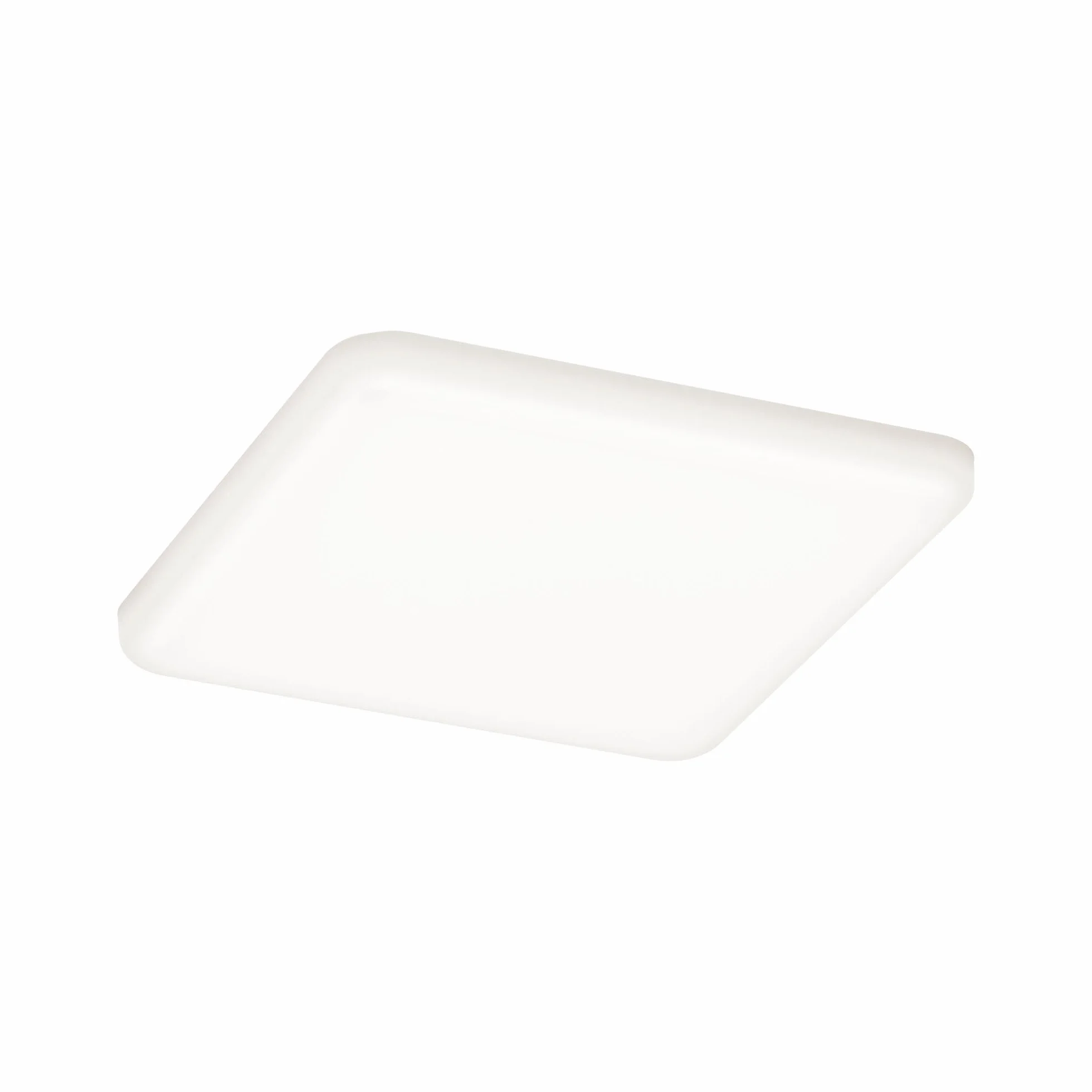 Paulmann 92397 Panel LED, oprawa wpuszczana Veluna VariFit, IP44 125x125mm czworok., w kompl. oprawa sufitowa 1x8,5 W satyn. tworzywo sztuczne 4000 K