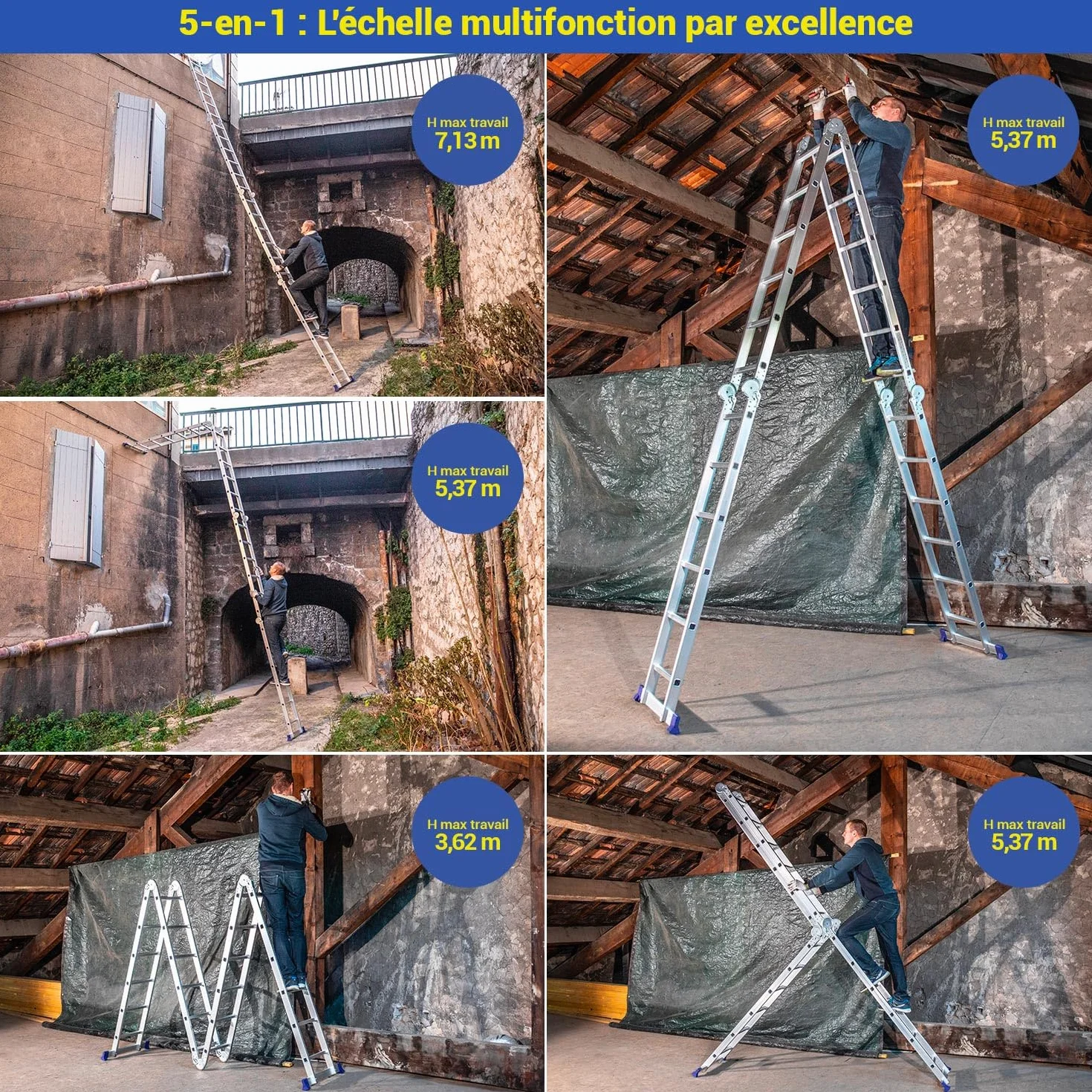 Stavalance4x6 Drabina przegubowa