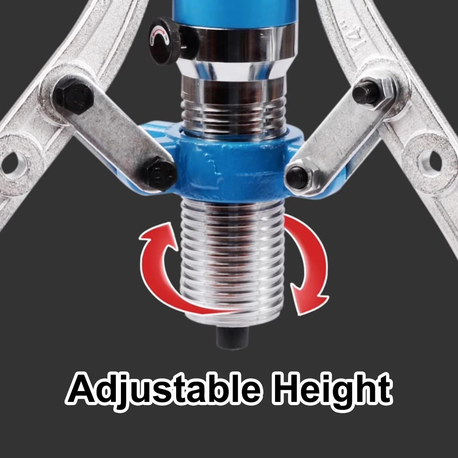 Hydrauliczny ściągacz kół zębatych, 50T, hydrauliczny ściągacz do kół zębatych – wysokowydajny ściągacz łożysk do demontażu wałów i kół pasowych, idealny do naprawy samochodów, konserwacji fabryki