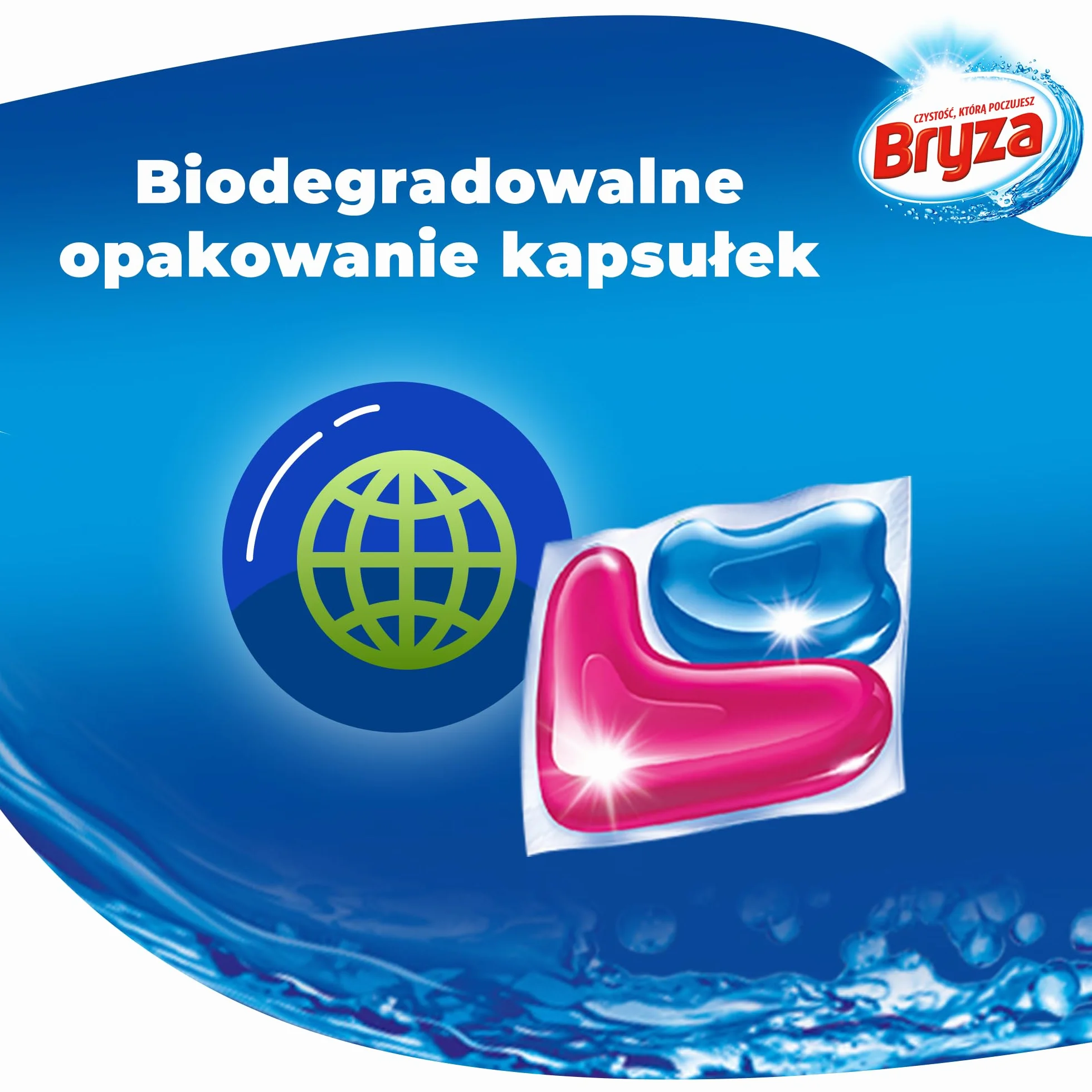 Bryza 3166267 Kapsułki Do Prania, 50 Sztuk