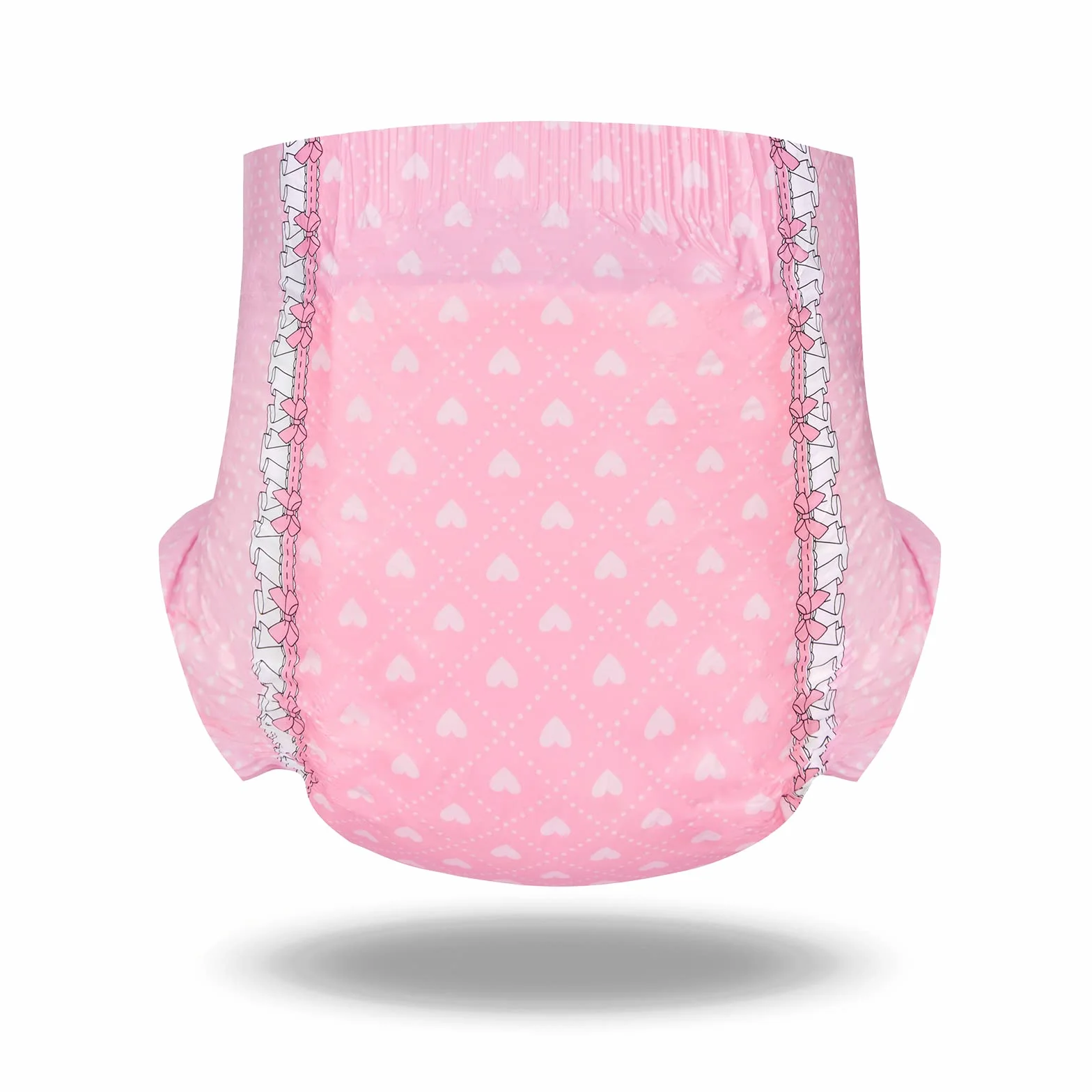 LittleForBig Pielucha Drukowana Dla Dorosłych 10 Sztuk Blushing Baby Large 36"-46"