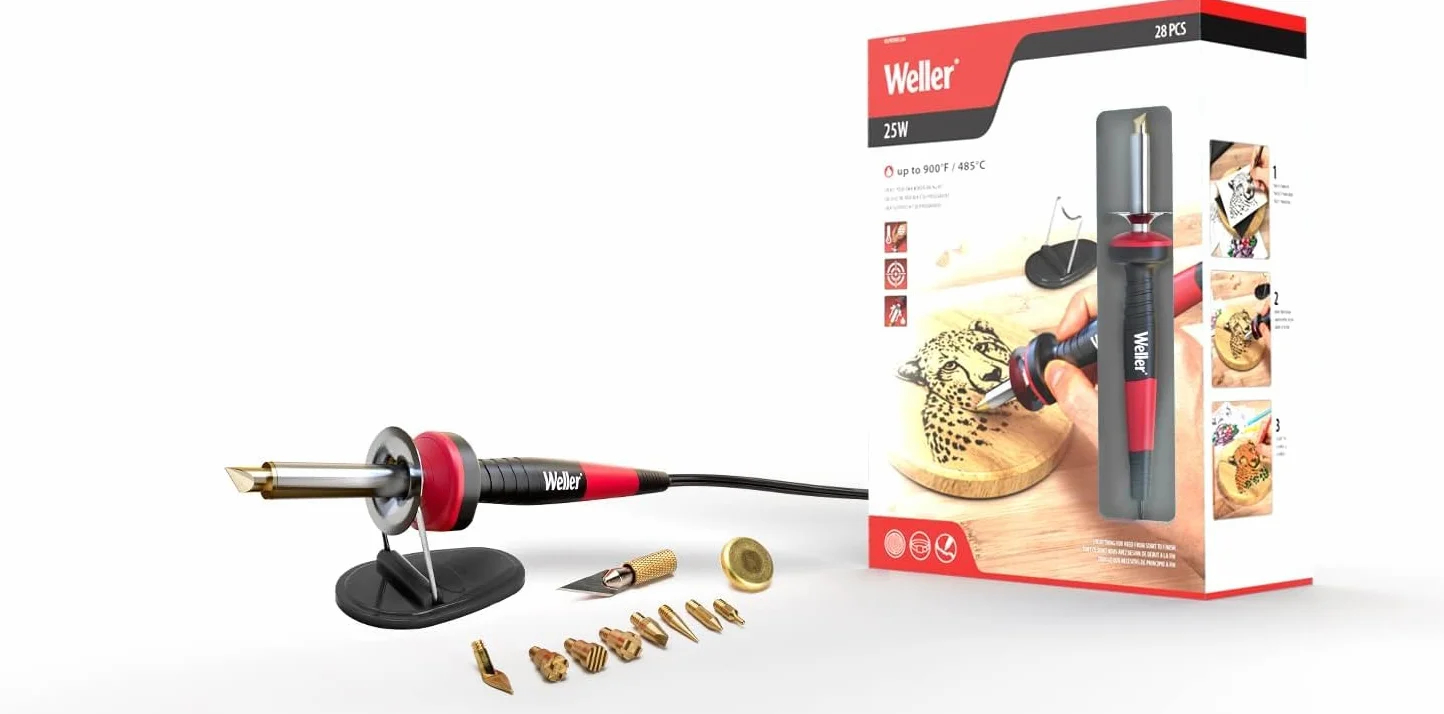 Weller WLIWBK2523C zestaw do pirografii, 15-częściowy