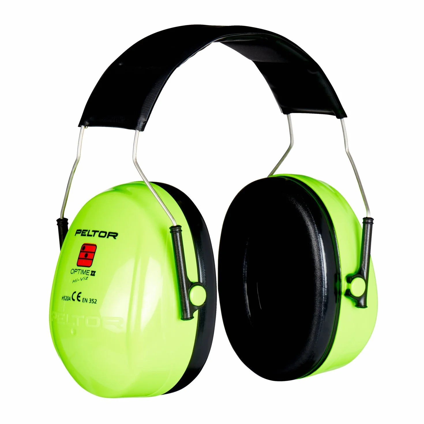 3M PELTOR Optime II nauszniki, 31 dB, Hi-Viz, opaska na głowę, H520A-472-GB