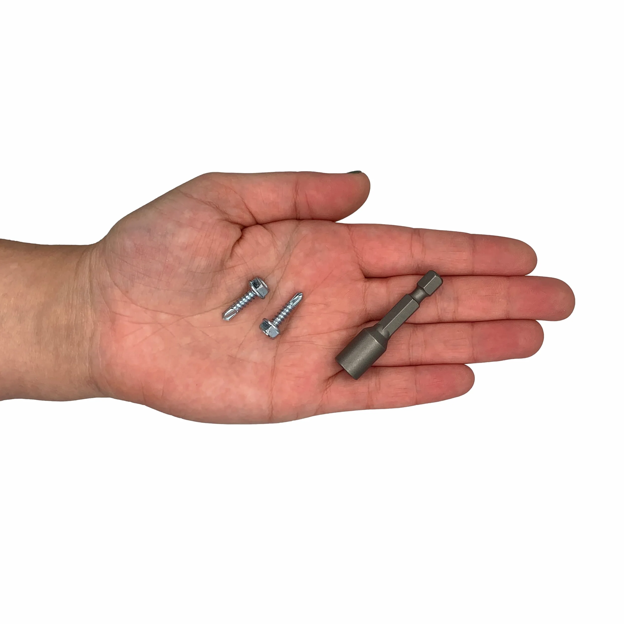 (150 sztuk) DIN 7504 K stal cynkowana 4,2 x 16 mm śruby, samozwiercąca śruba z blachy, głowica głowicy podkładki sześciokątnej, samogwintujące (150, 4,2 x 16 mm)