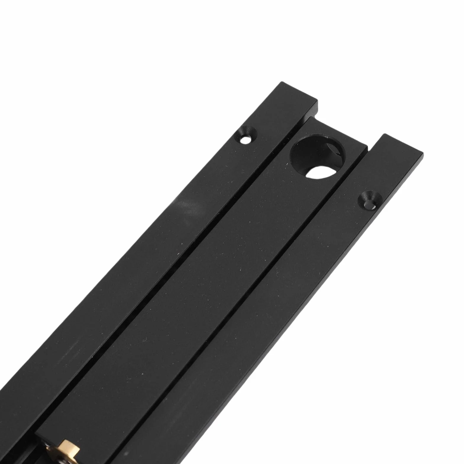 Generic Imadło Końcowe Stołu do Obróbki Drewna Solidny Zacisk Szybkozłączny ze Stopu Aluminium dla Entuzjastów Rzemiosła Profesjonalni Inżynierowie Skok 0-110 Mm Otwór Stołowy 20 Mm