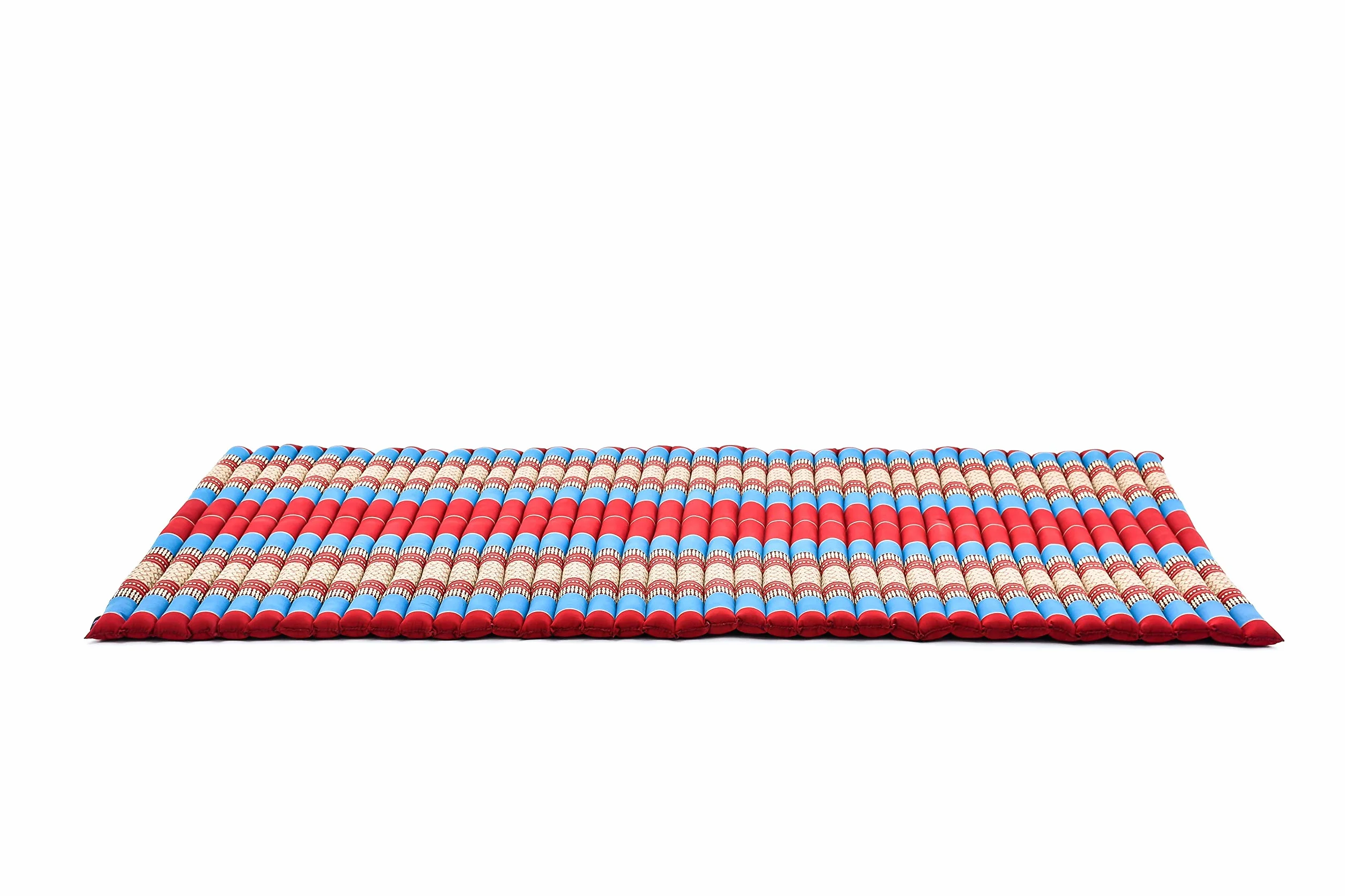 Leewadee Szeroka Rolowana Tajska Mata 190 x 100 cm Kapok Masaż Tajski Alternatywa Futon