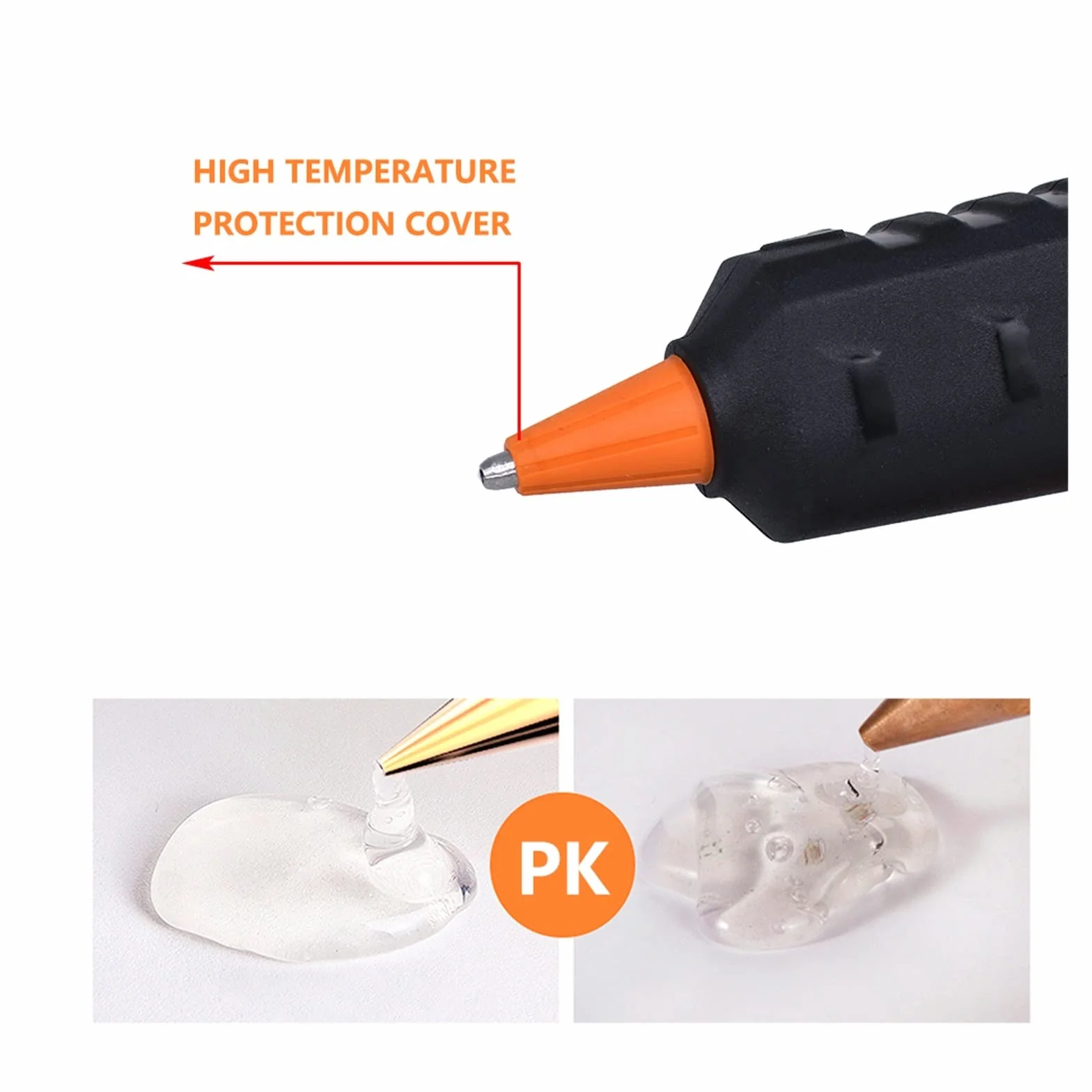 50W Bezprzewodowy Pistolet Do Klejenia Baterii Strona Główna Produkcja DIY Naprawa Klejenie Bezprzewodowy Pistolet Do Klejenia Na Gorąco Z 7mm Klej W Sztyfcie(SET-1)