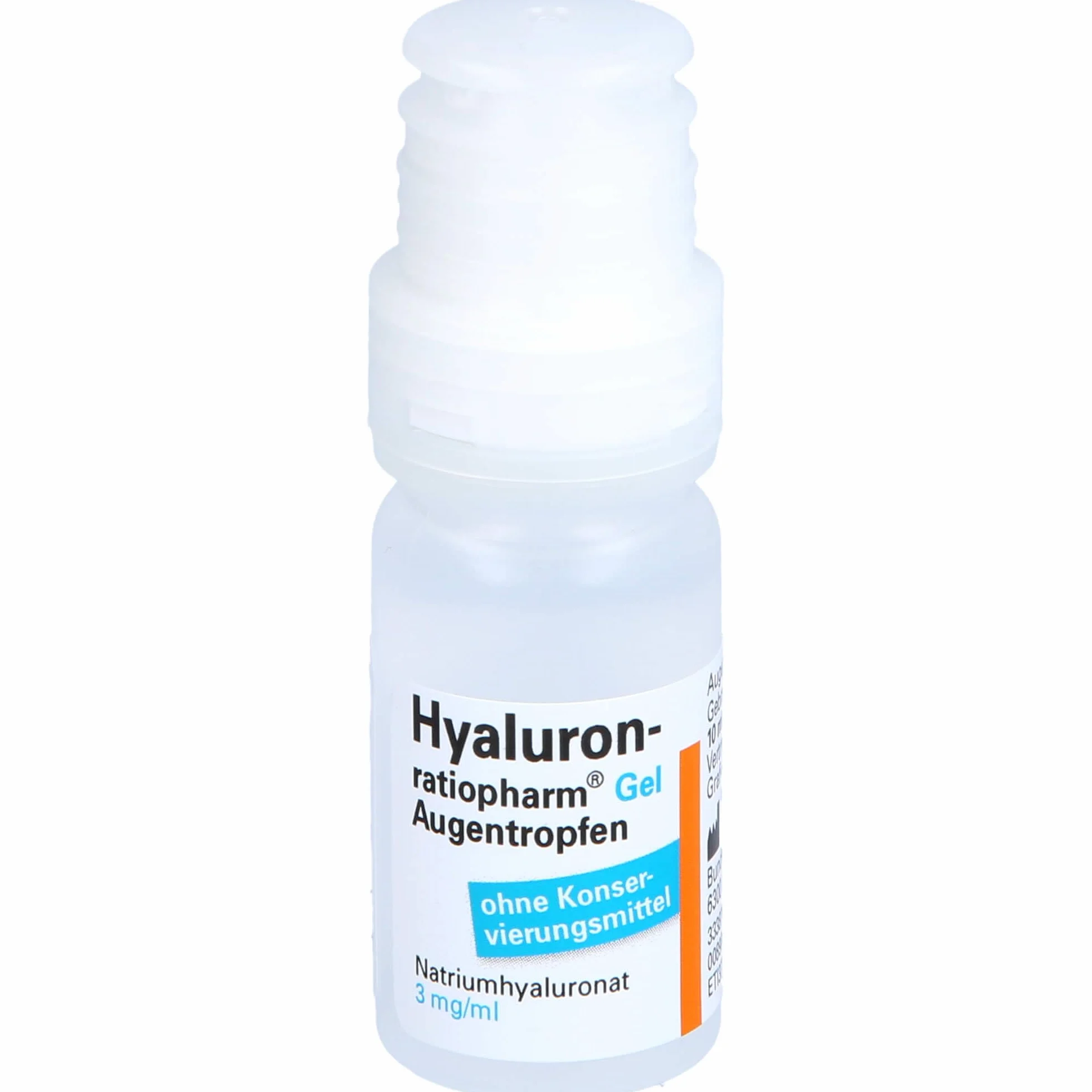 HYALURON-RATIOPHARM żel krople do oczu 2 x 10 ml