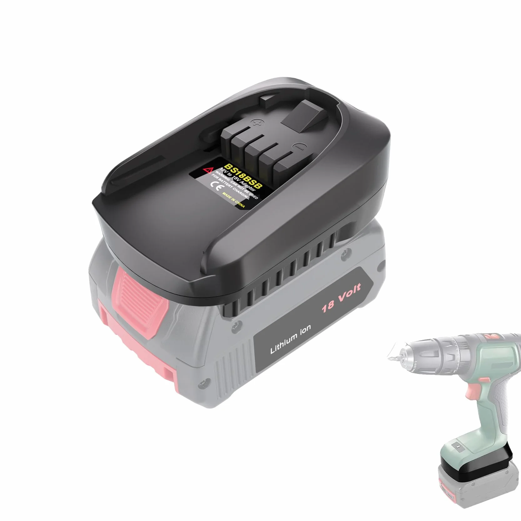 Adapter do Bosch Baterii 18V BAT609 BAT610 BAT618 BAT619 konwersja do PBA 18V Bezprzewodowy