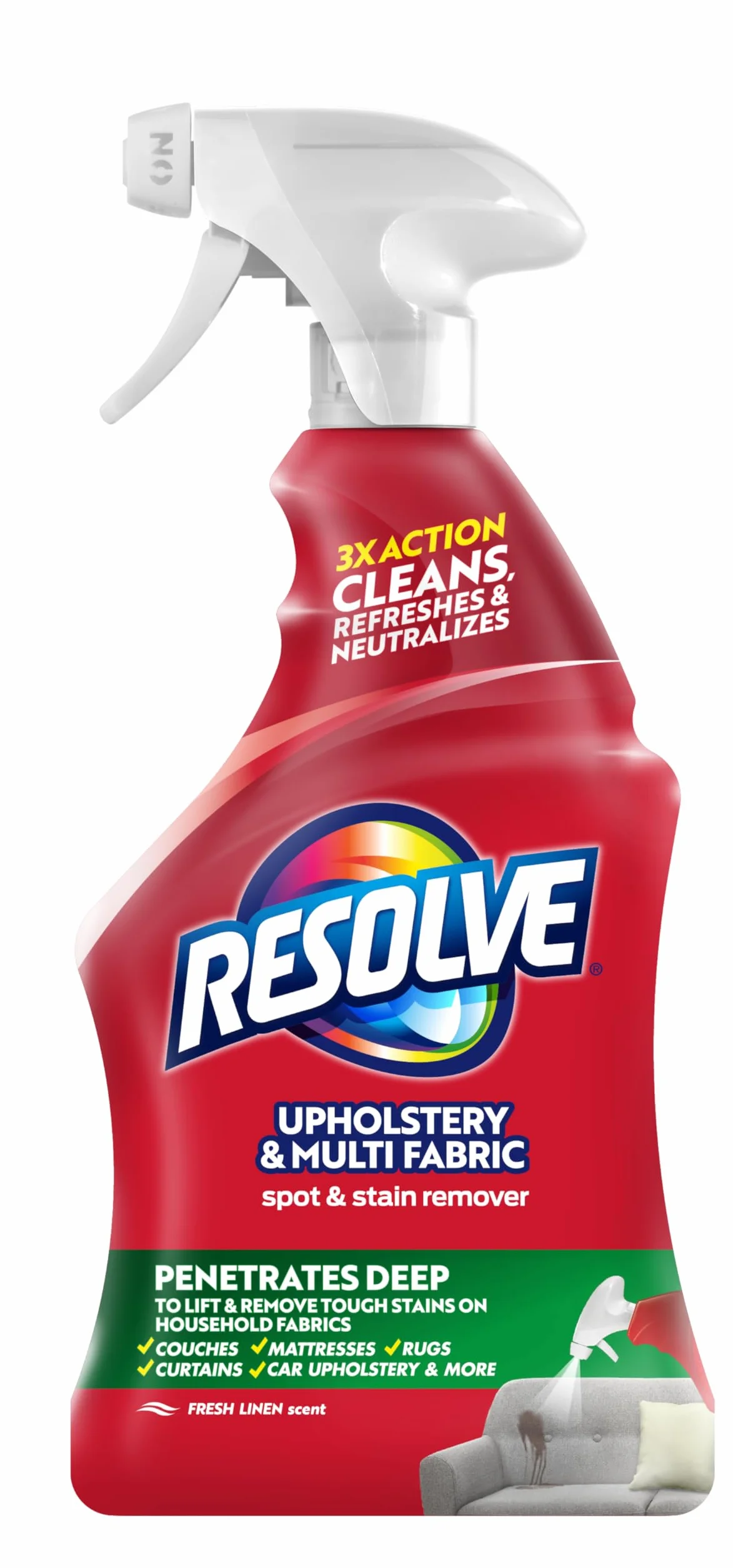 Resolve 650.6 ml Multi-Fabric Cleaner płyn do usuwania plam i tapicerki