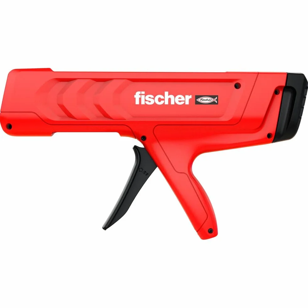 fischer 511118 FIS DM S, pistolet na kartusze 2-komorowe, pistolet do wyciskania do wydajnego wyciskania, ergonomiczna konstrukcja zapewnia optymalną obsługę