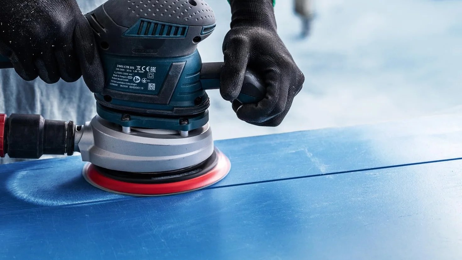 Bosch 25x Papiery ścierne EXPERT C470 z 19 otworami (do Farba na drewnie, Twarde drewno, Ø 225 mm, Ziarnistość 220, Professional Akcesoria Szlifierka do płyt gipsowo-kartonowych)
