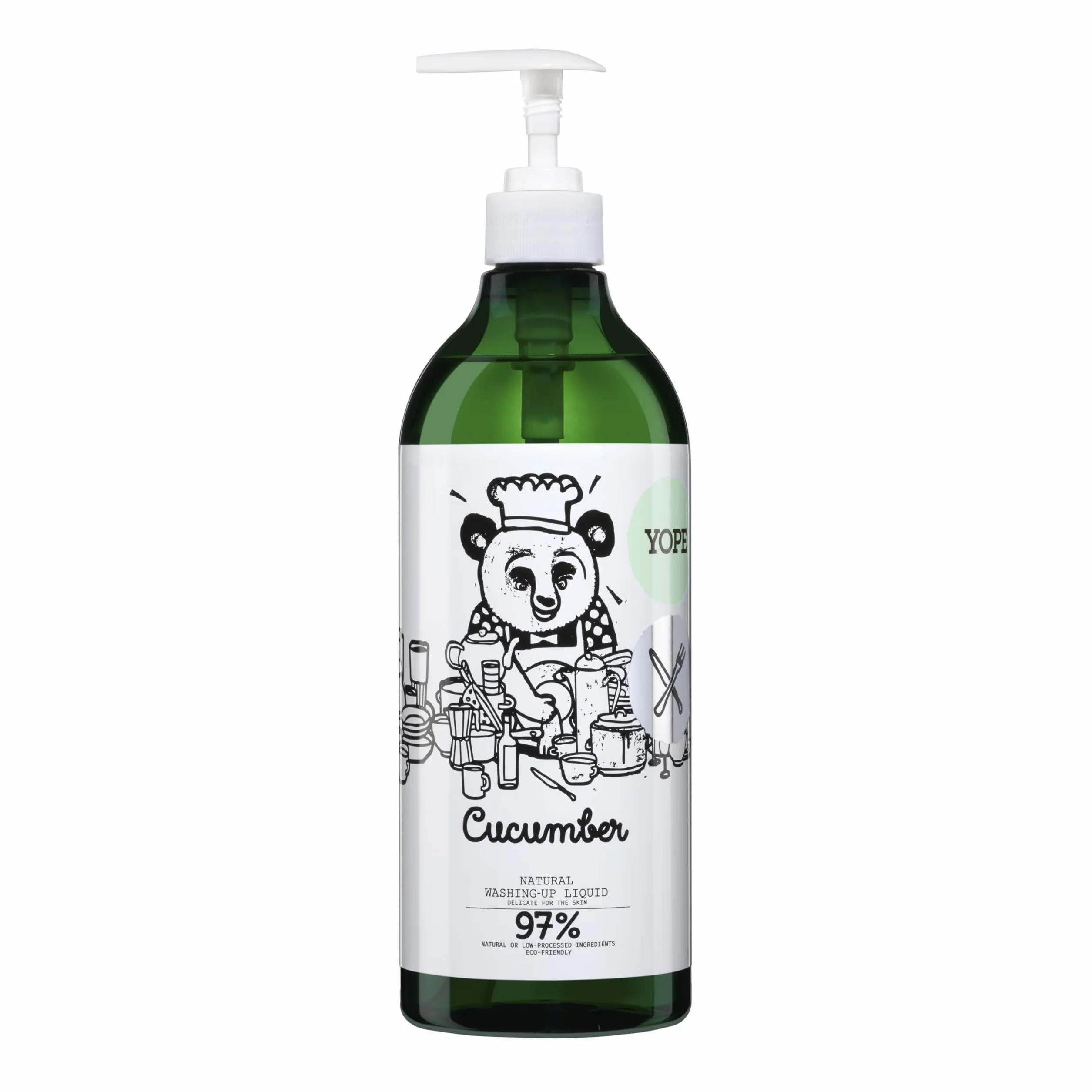 YOPE Płyn do mycia naczyń ogórki 750 ml