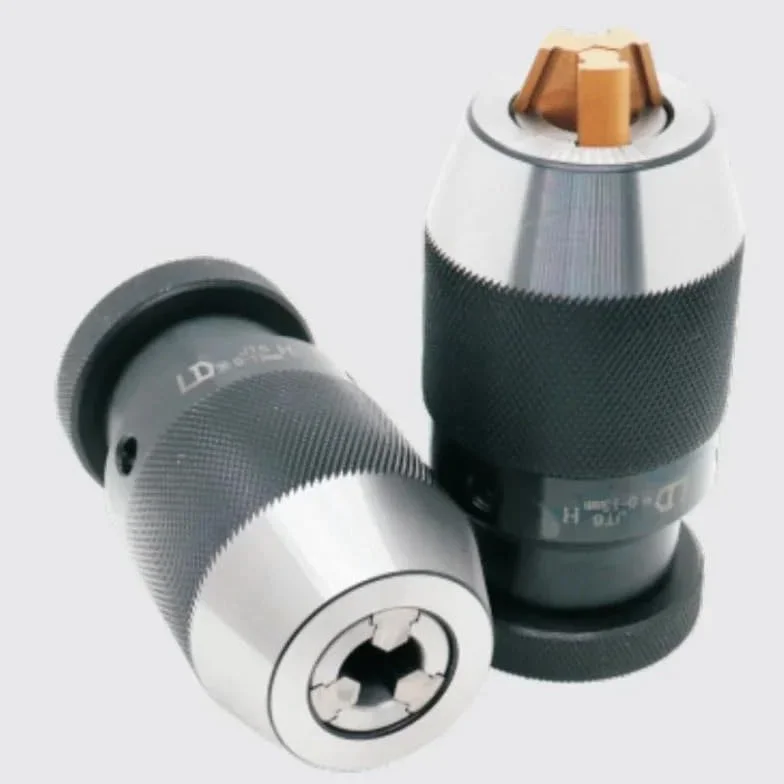 Samoblokujący bezkluczykowy uchwyt wiertarski – kompatybilny z B10, B12, B16, B18, B22, MTA MTB R8 C20, zakres 1-13 mm, 1 szt.(JT1(0.-6mm))