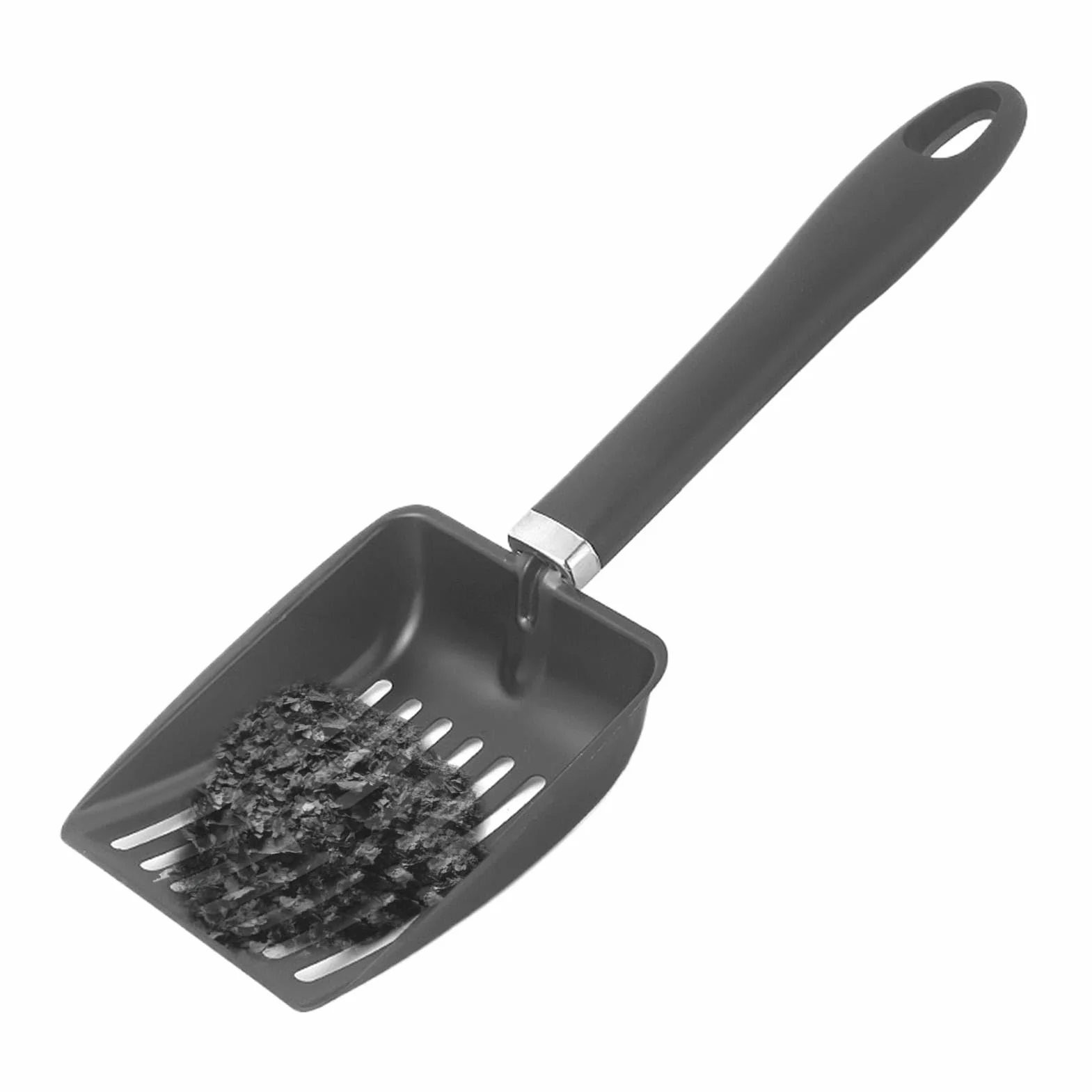 Pusta ?opata kominkowa, metalowa ?opatka w?glowa, 32,5 x 10,7 cm, autentyczna szufelka do czyszczenia, odporna rdz?, narz?dzie do paleniska ze stali nierdzewnej do u?ytku wewn?trz i zewn?trz
