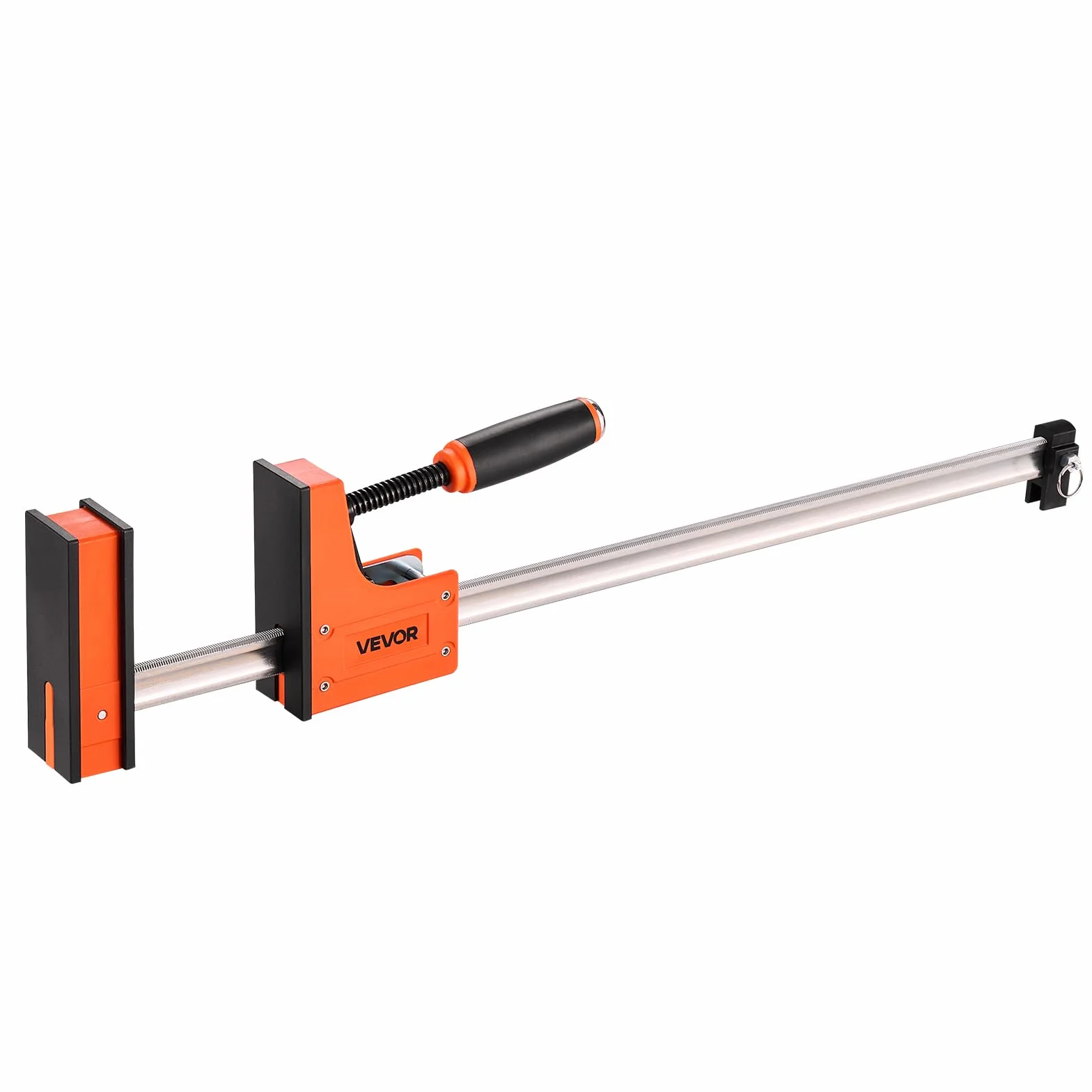 VEVOR 2 szt. Zaciski prętowe do obróbki drewna, otwór 762 mm, zestaw zacisków równoległych, zacisk F z limitem obciążenia 680 kg, głębokość 98,4 mm, obróbka metali