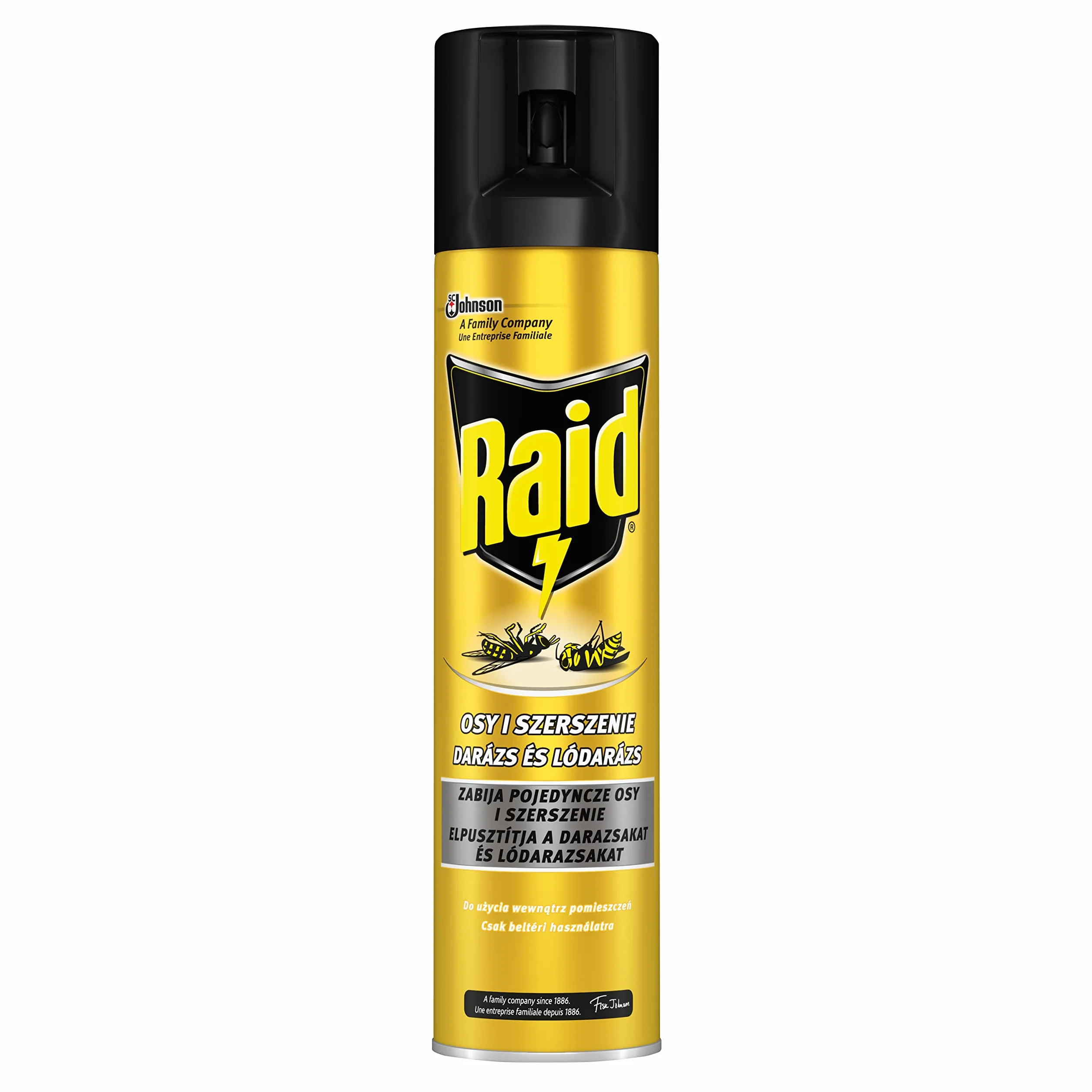 Raid przeciw osom i szerszeniom w aerozolu, 400 ml