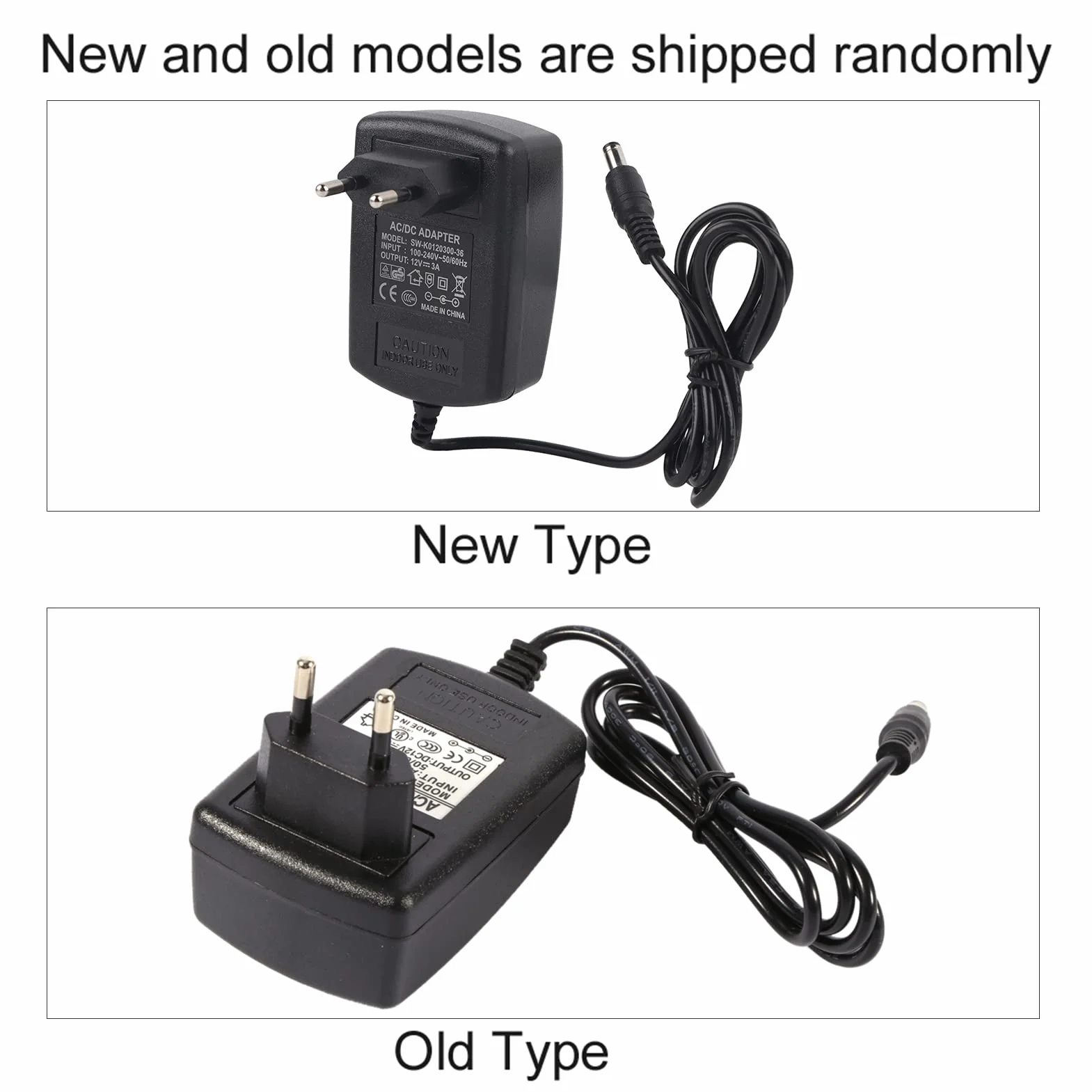 AC 100-240 V na DC 12 V 3A Adapter Konwertera Zasilania Transformator Niezawodny Uniwersalny Przewód Adaptera Zasilania do Taśmy LED Router Bezprzewodowy, Przełączniki Długość