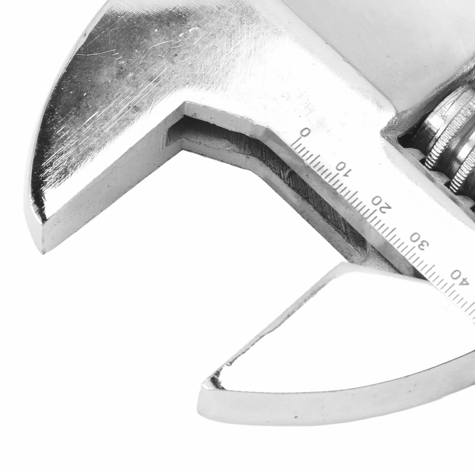 Głowica do Wymiany Klucza, Stal Wanadowa, Klucz Nastawny Klasy Przemysłowej, Narzędzie Skrętne o Dużym Rozwarciu dla Mechaników (0–48 mm / 0–1,9 cala)