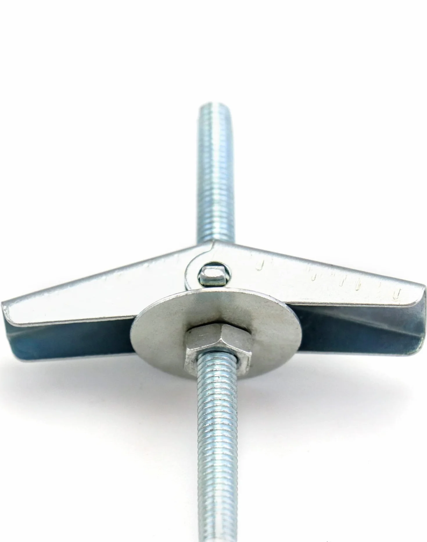 QWORK 12 szt Śruby sprężynowe M5 x 90mm, kotwy hakowe ze stali węglowej, do wiszących roślin, śruby rozporowe do sufitów z płyt gipsowo-kartonowych