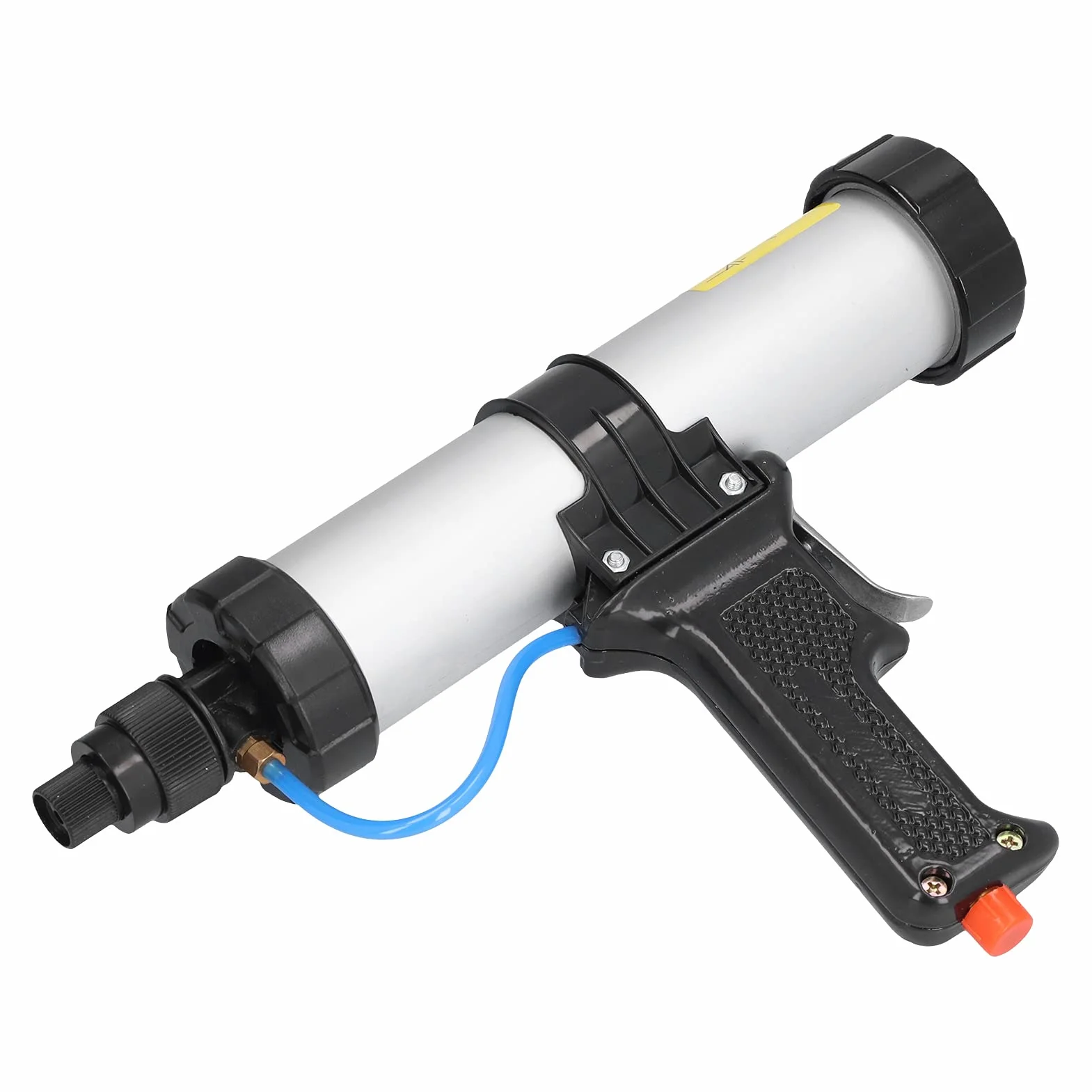 Pneumatyczny pistolet do uszczelniania powietrza, profesjonalny bezprzewodowy pistolet do uszczelniania o pojemności 310 ml z regulatorem przepływu powietrza, do wkładów 10 oz / 10,3 oz / 10,5 oz