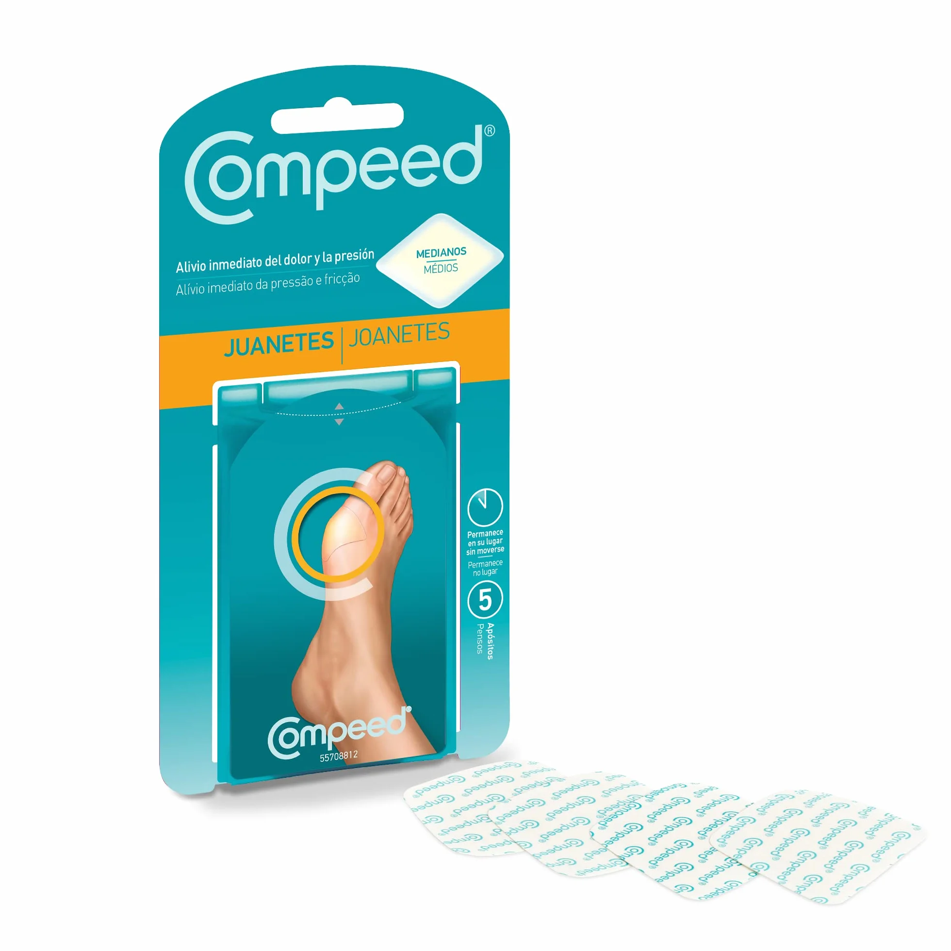 Bunion Dressings Compeed (5 uds)