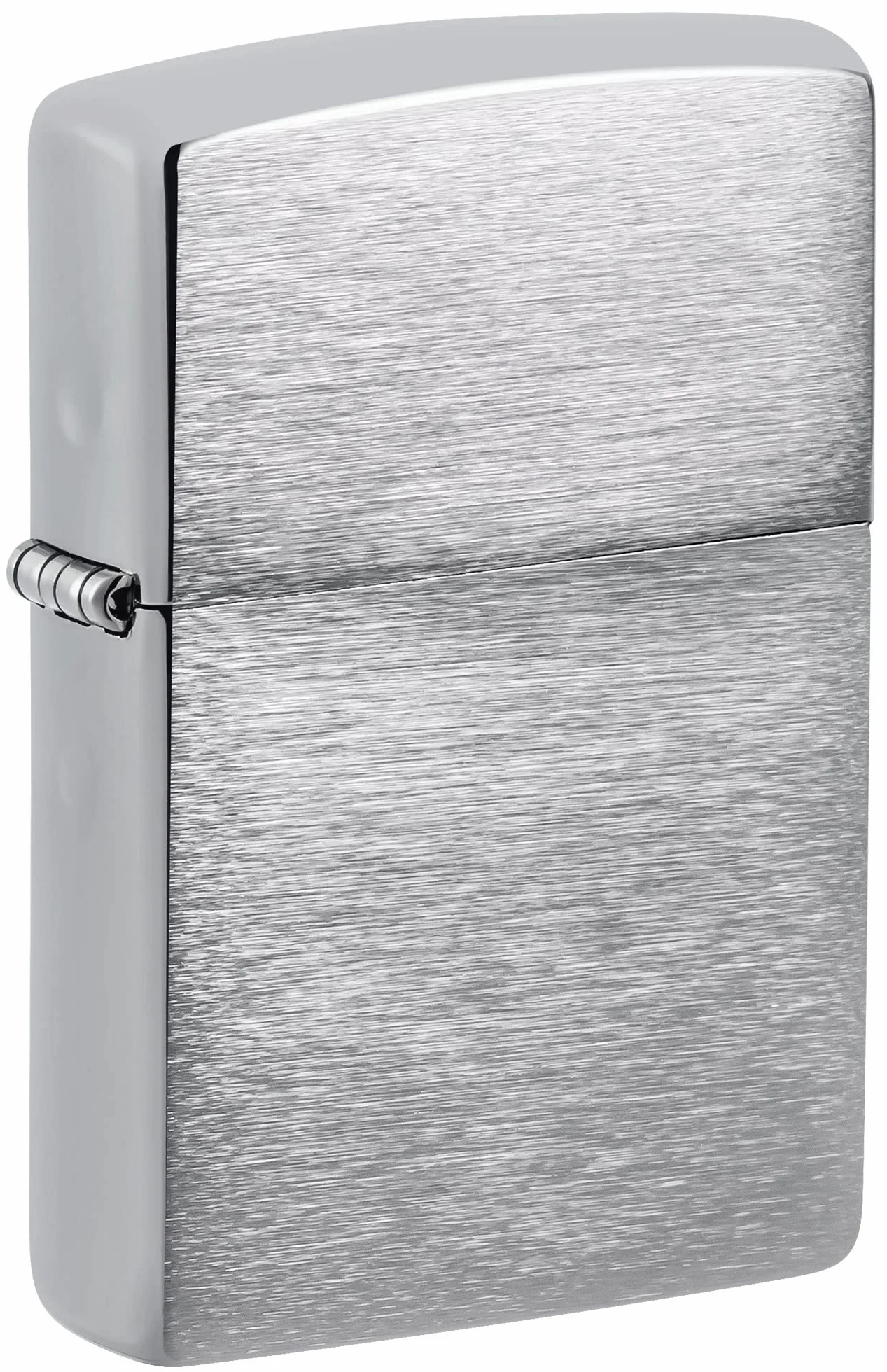 Zippo Zapalniczka Sztormowa, Szczotkowany Chrom z Bocznym Grawerunkiem Płomienia, z Możliwością Napełniania, Wielokrotnego Użytku, Płomień Odporny na Wiatr, w Pudełku Prezentowym, Made in USA