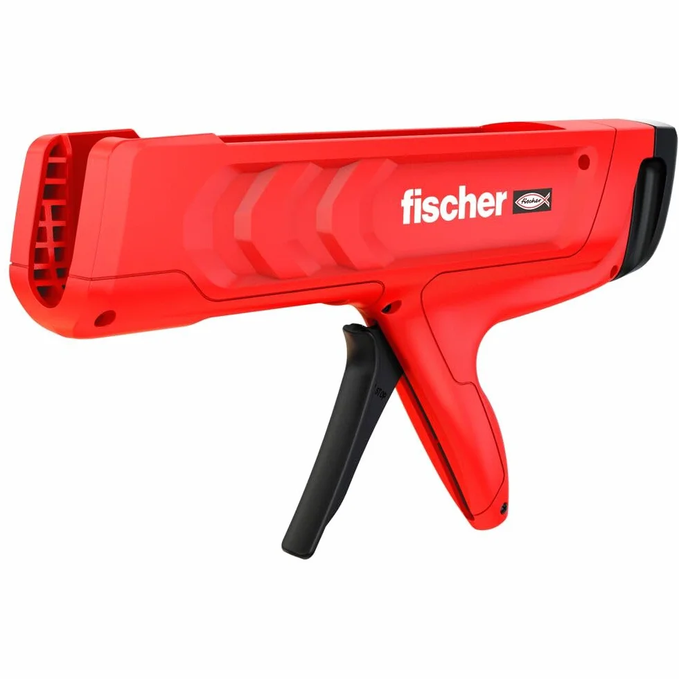 fischer 511118 FIS DM S, pistolet na kartusze 2-komorowe, pistolet do wyciskania do wydajnego wyciskania, ergonomiczna konstrukcja zapewnia optymalną obsługę
