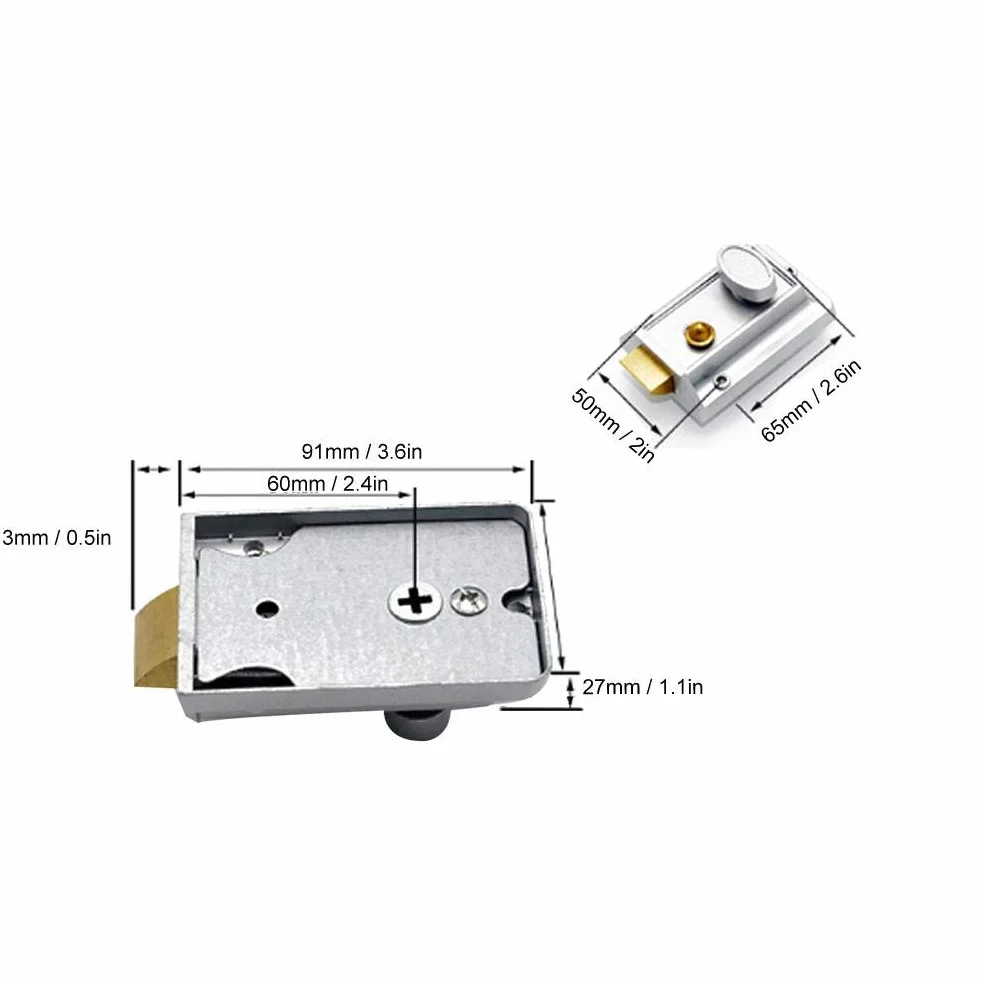 Dioche Mechaniczna Bezkluczowa Klawiatura Kodowa 2-4 Cyfrowa, Zamek Szyfrowy Do Drzwi, Wodoodporny, Bez Baterii