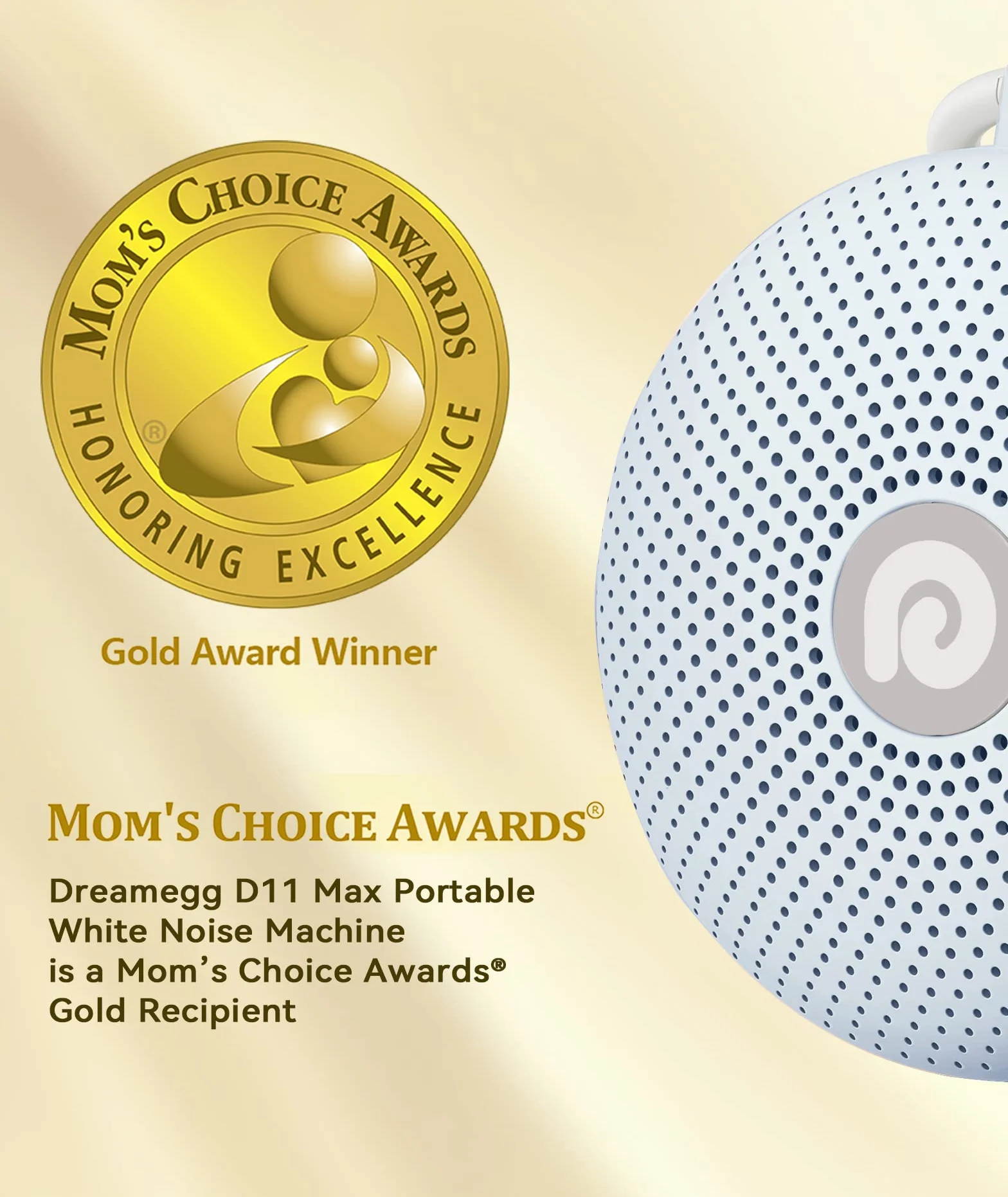 Dreamegg White Noise Machine – D11Max pomoc w zasypianiu dla dzieci i dorosłych, przenośna maszyna dźwiękowa dla niemowląt z super akumulatorem, 21 uspokajających dźwięków, maszyna dźwiękowa dla dorosłych, kolor niebieski