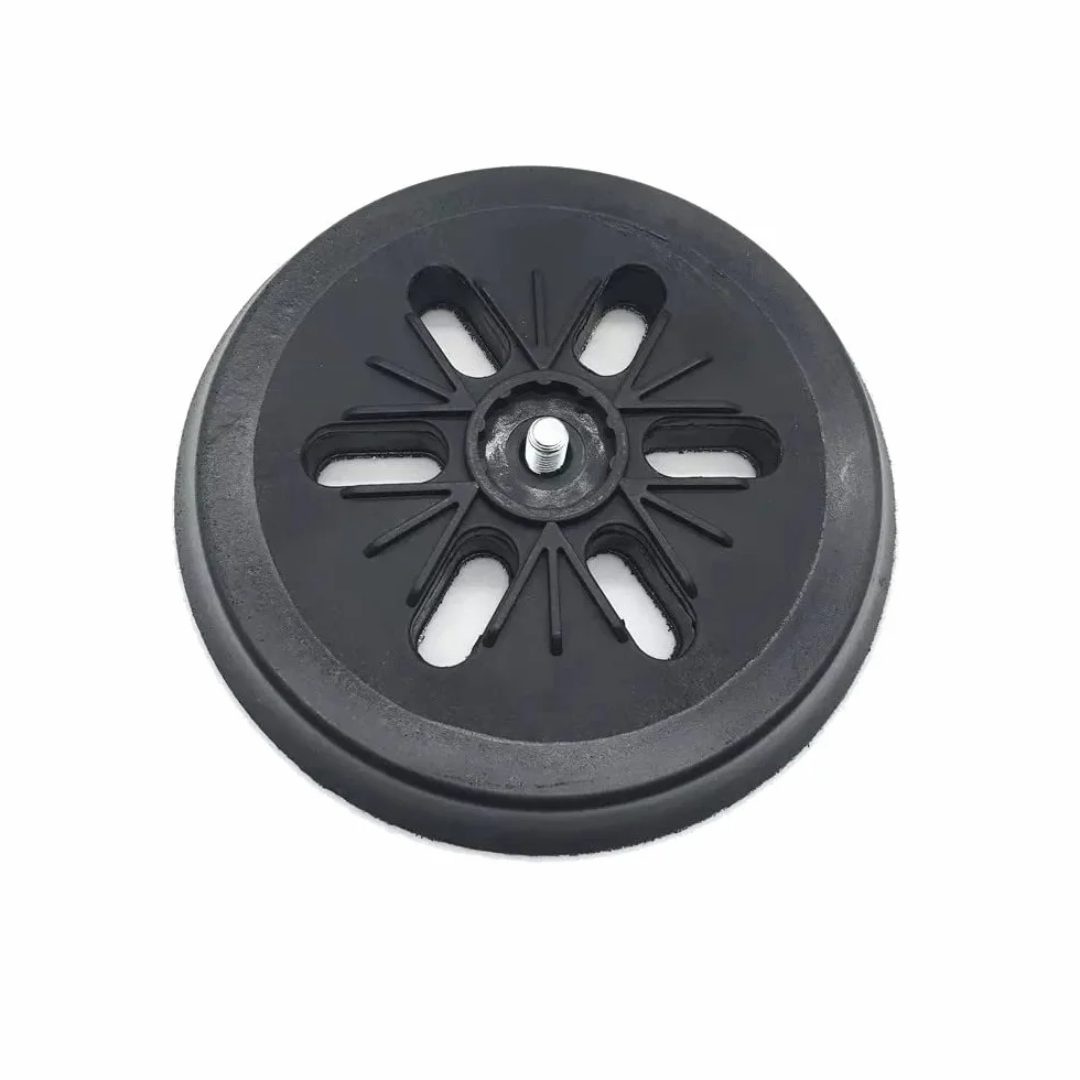 Trade-Shop 5 x talerz szlifierski/talerz podporowy/talerz samoprzylepny, kompatybilny ze szlifierkami mimośrodowymi Bosch zamiennik 2608601052 / średnica 150 mm, średnio twarda, rzep