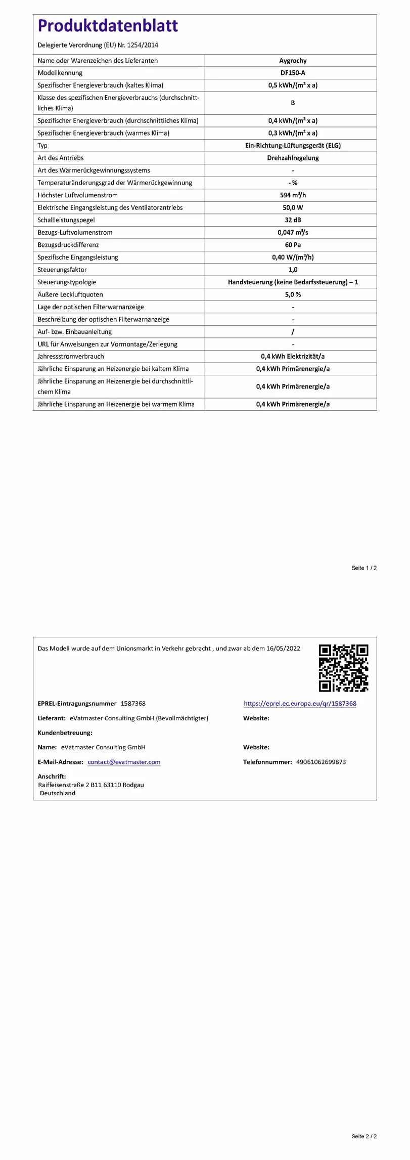 Aygrochy Inteligentny wentylator rurowy 150 mm z regulatorem temperatury i wilgotności, wentylator wyciągowy do wzmacniaczy, namiotów do uprawy, wentylacji i dmuchaw wyciągowych