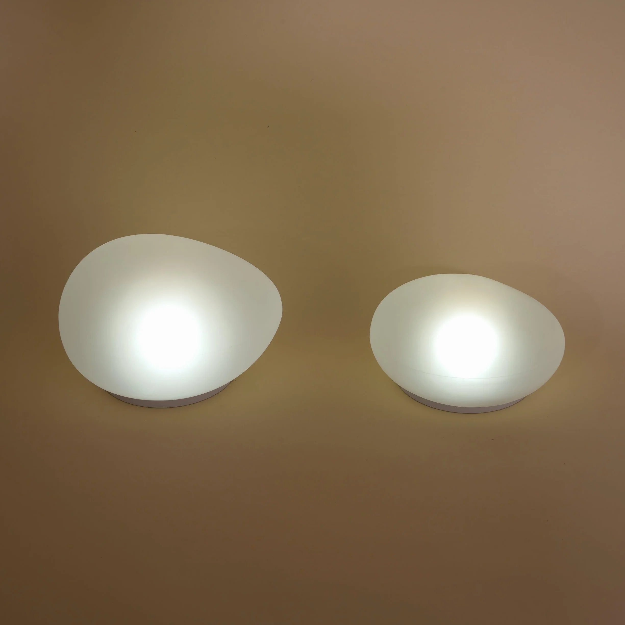 Solarne szklane dekoracyjne lampy kamienne zestaw 2 szt. barwa światła neutralna biel 4100 K dekoracja ogrodowa lampy solarne lampy solarne esotec 102084