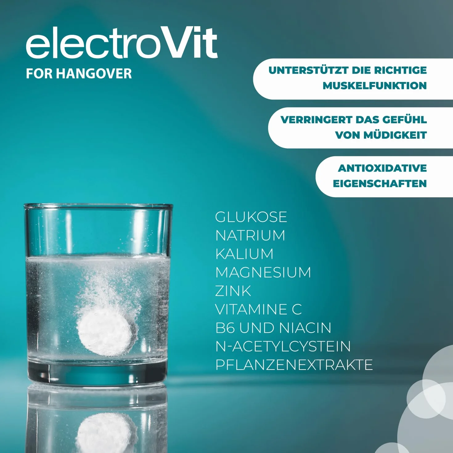 Activlab ElectroVit ULGA W KACU tabletki musujące 20 sztuk cytrynowy elektrolity glukoza witamina C B6 magnez cynk