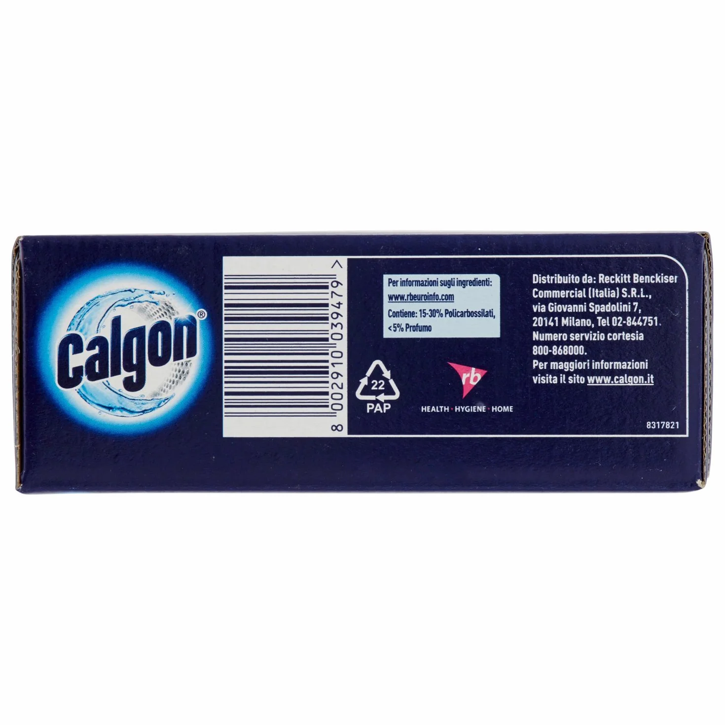 Calgon 3W1 Powerball Tabletki Zmiękczające Wodę, 15 sztuk