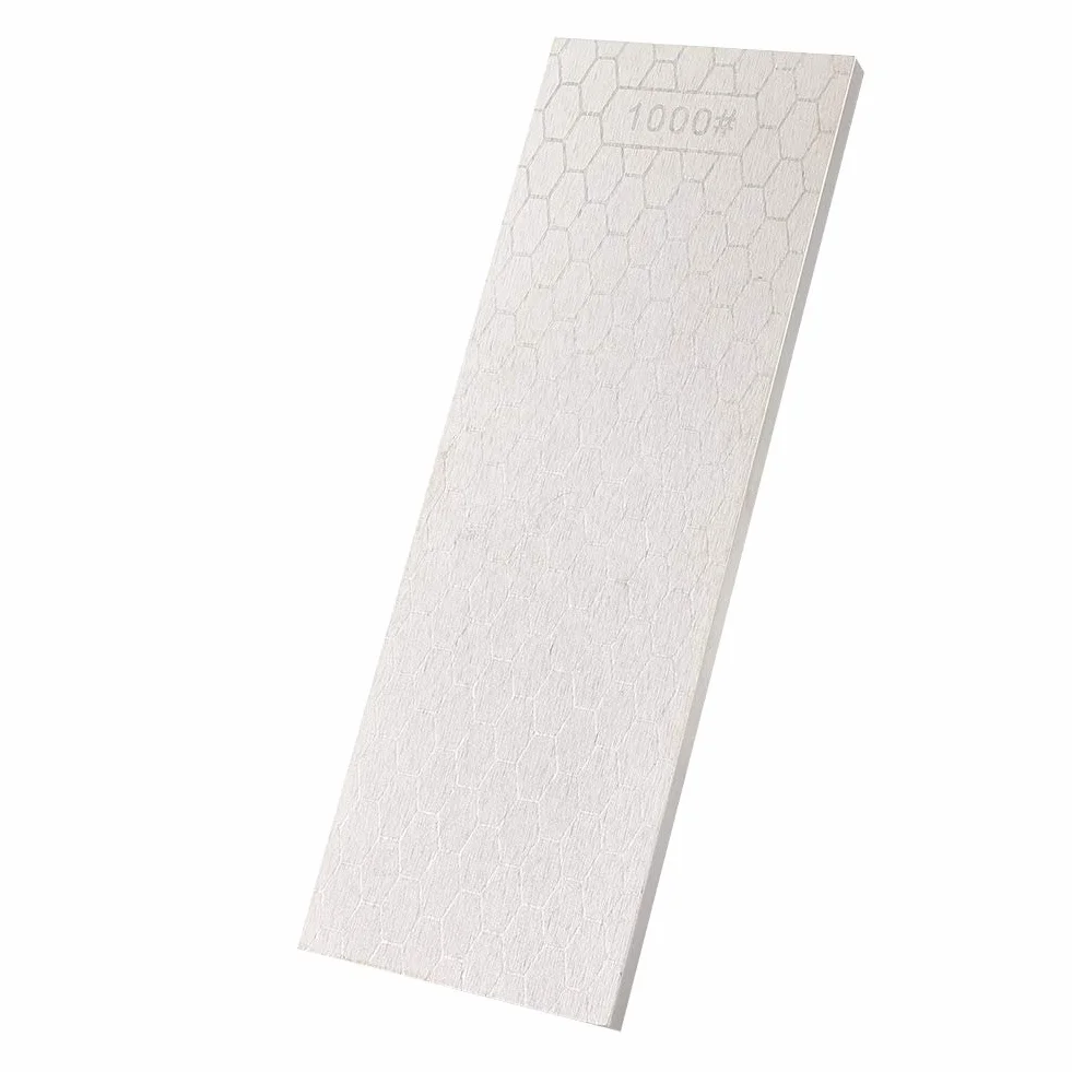 SIXRUN 400 Kamień do Ostrzenia o Ziarnistości 1000 Diamentowa Osełka Dwustronna Ostrzałka do Noży 205x70x8mm Narzędzi Kuchennych Dłuta Obróbki Drewna Honowanie i Konserwacja