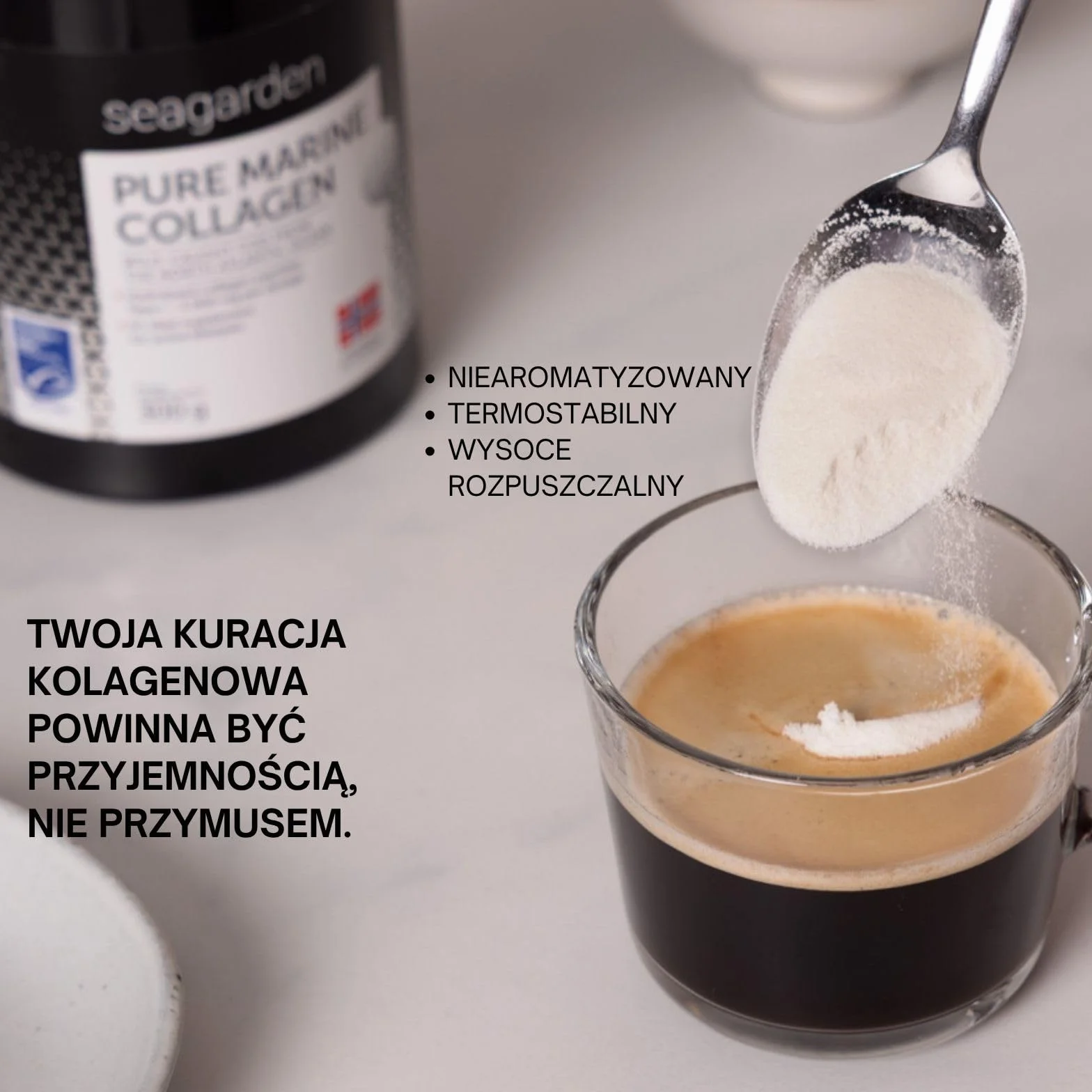 Norweski kolagen morski hydrolizowany peptydy 300 g suplement zdrowej skóry włosów paznokci