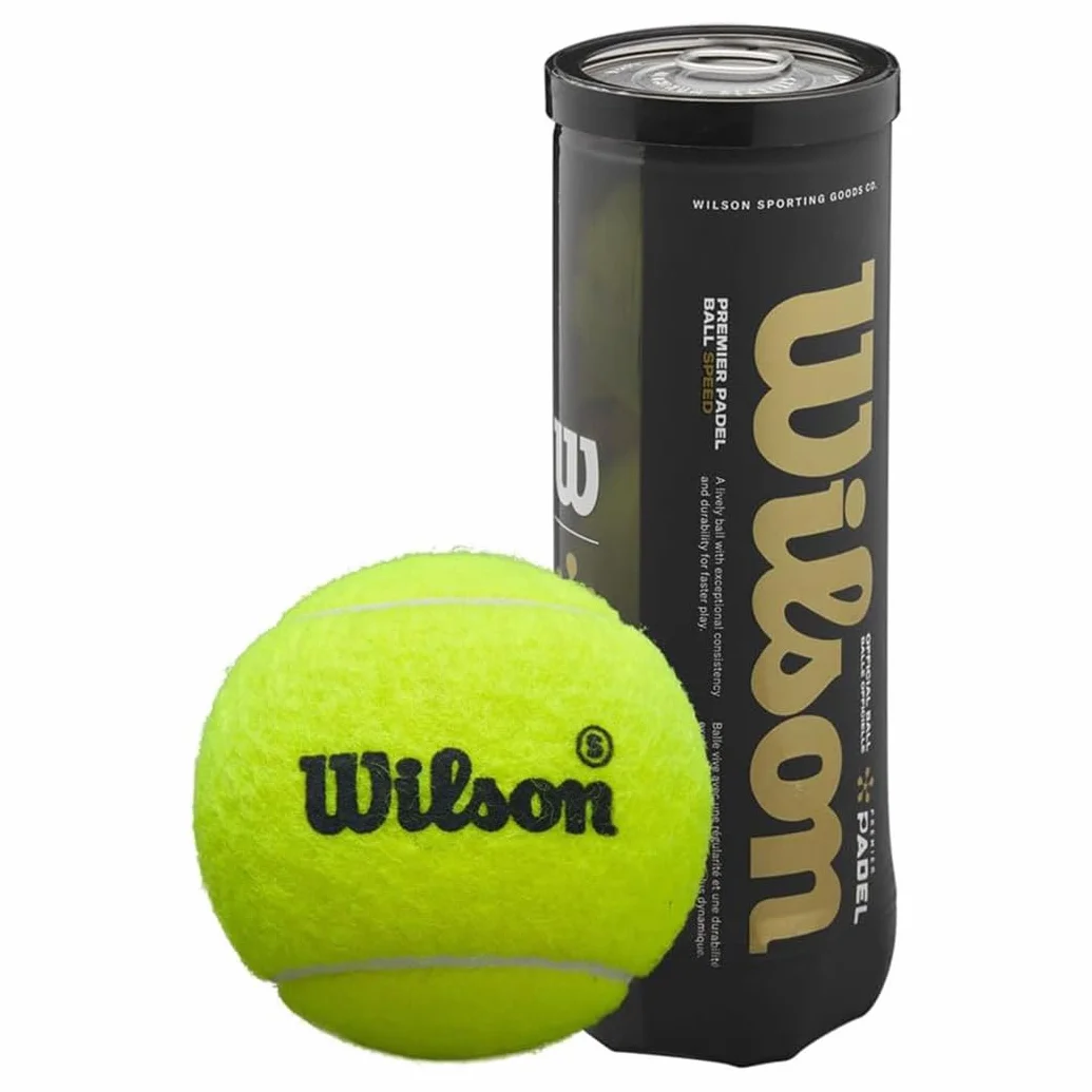 Wilson Premier Piłki do padla, unisex-dorośli, żółte, 2 x 3 sztuki