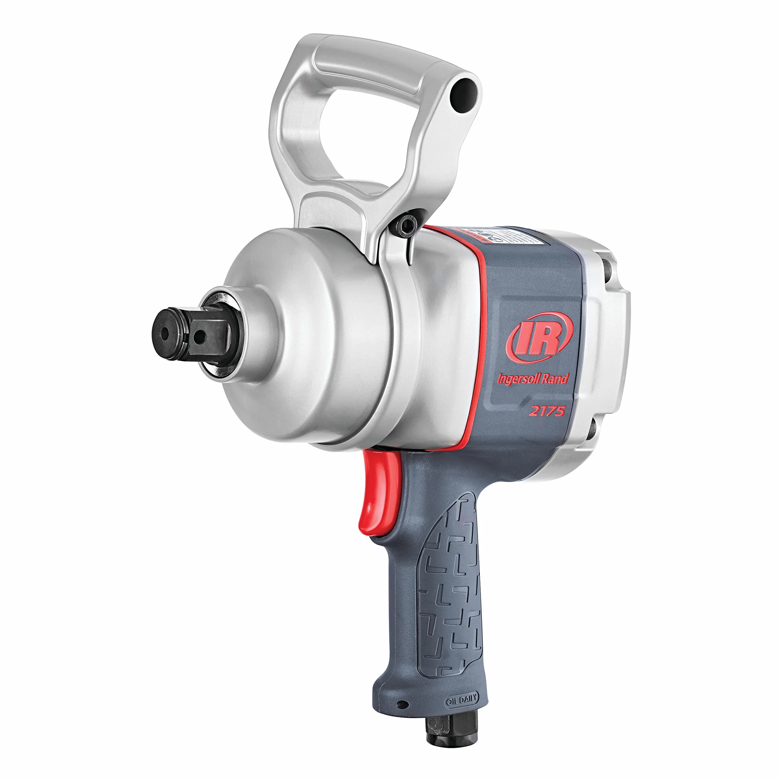 Ingersoll Rand Klucz Udarowy 2175MAX, 1", Uchwyt Pistoletowy, Zasilanie Pneumatyczne, moment Obrotowy do 2712 Nm, Lekki, Regulowana Rękojeść w zakresie 360°, stalowy rdzeń