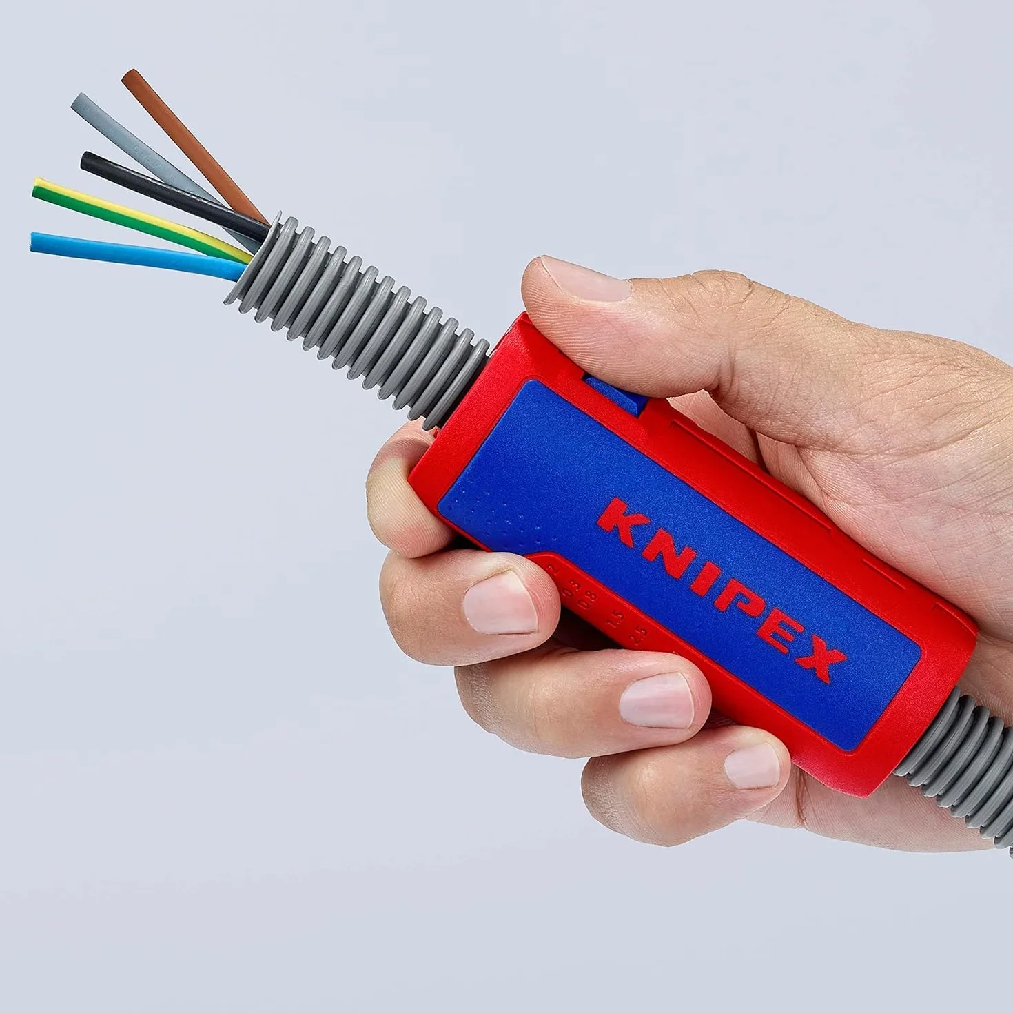 KNIPEX TwistCut Obcinak do rur falistych w blister 100 mm, 90 22 02 SB
